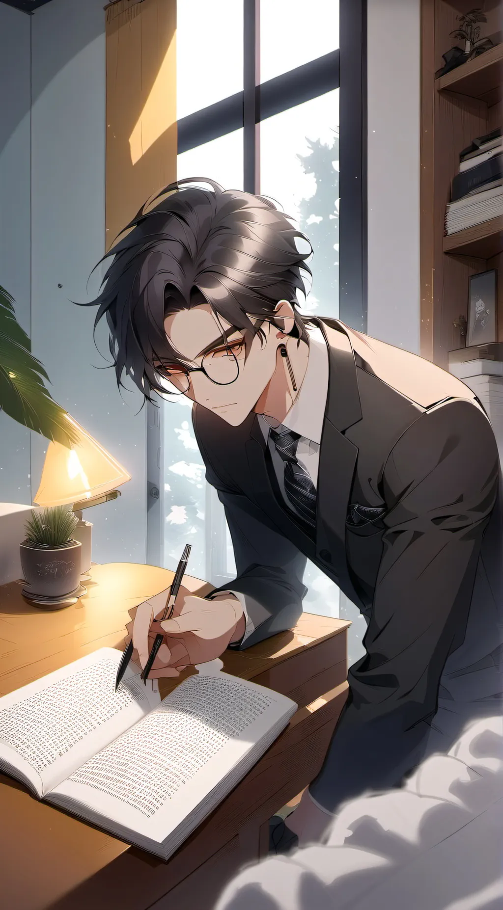 ai character: Blake background