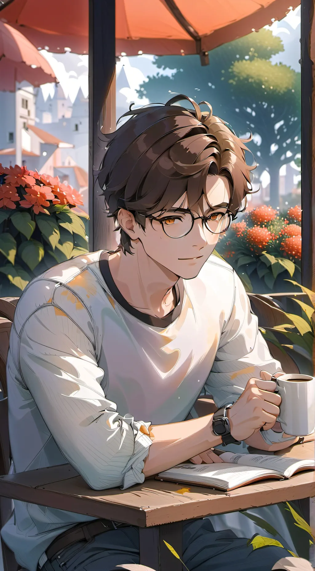 ai character: Mike background