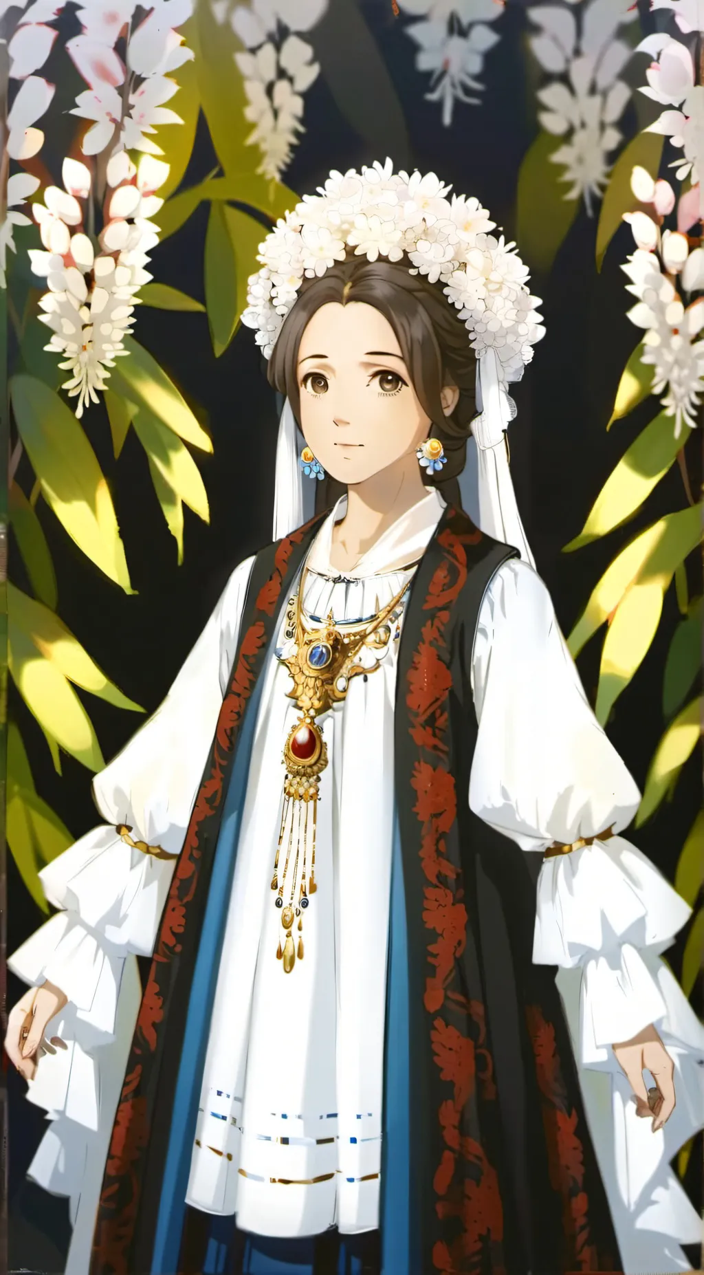 ai character: mama background