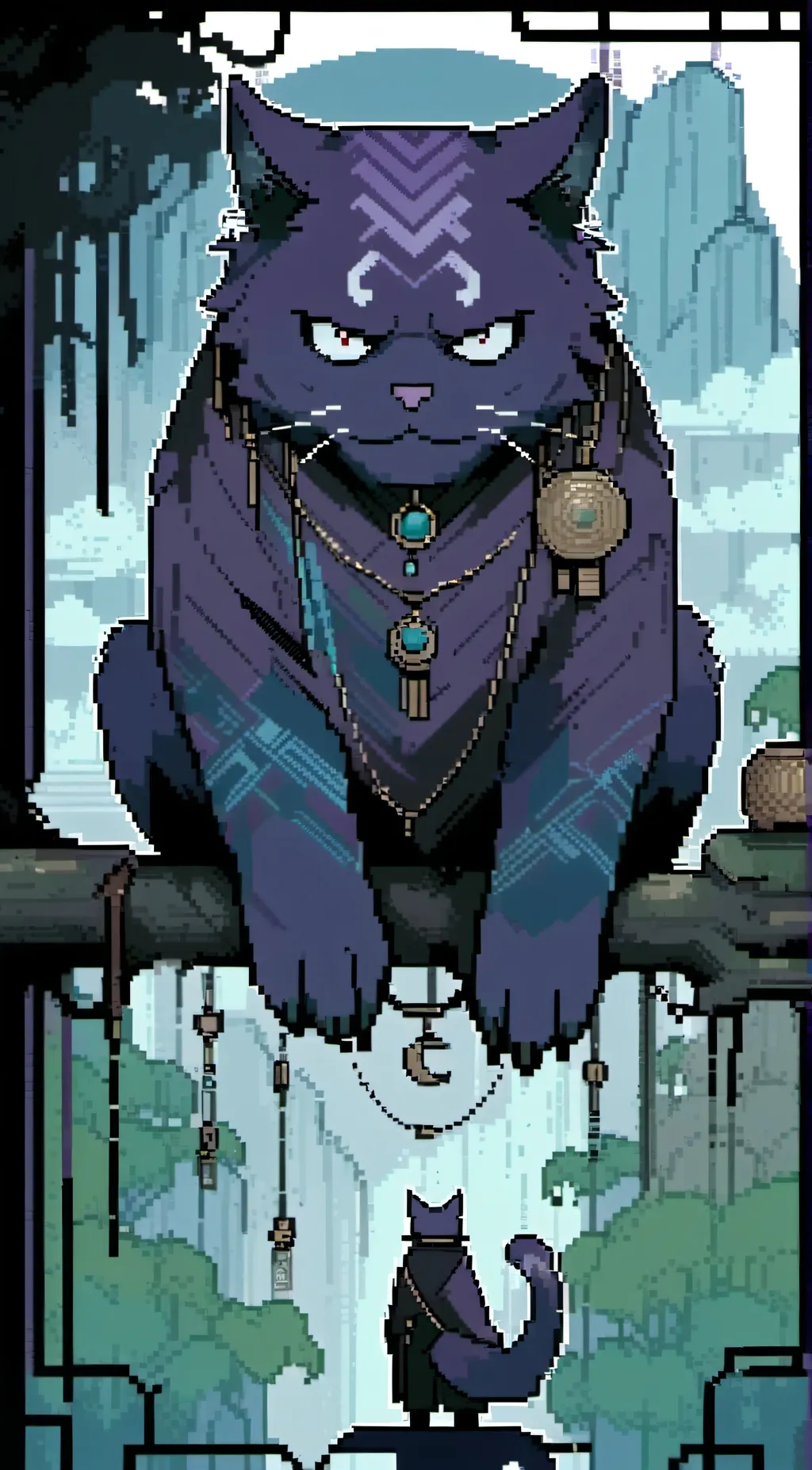 ai character: Catnap background