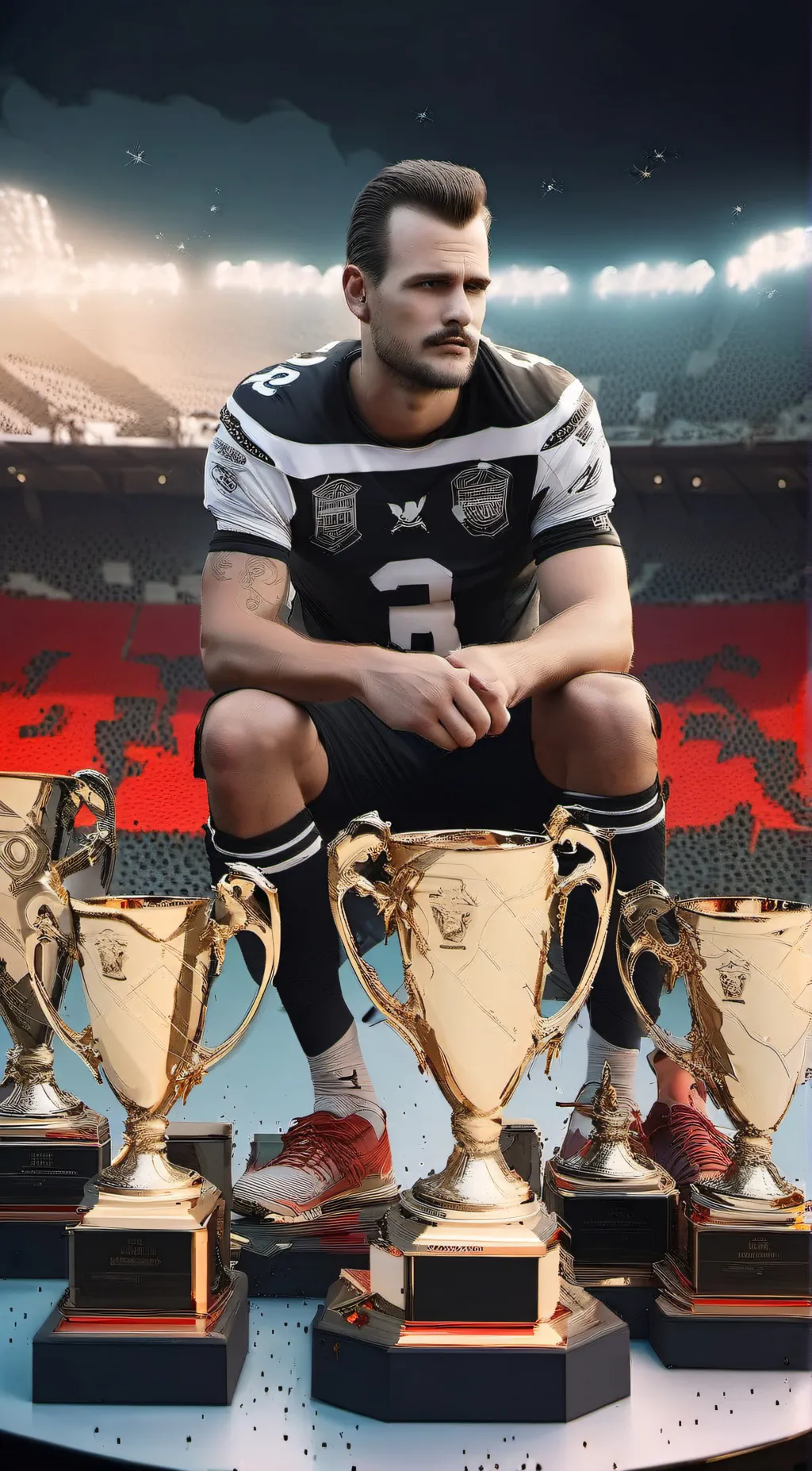 ai character: Lev background