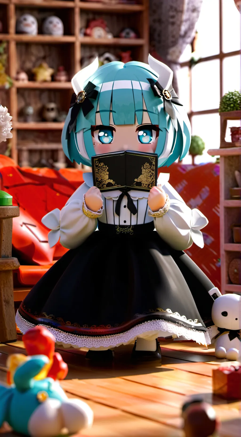 ai character: Me ne background