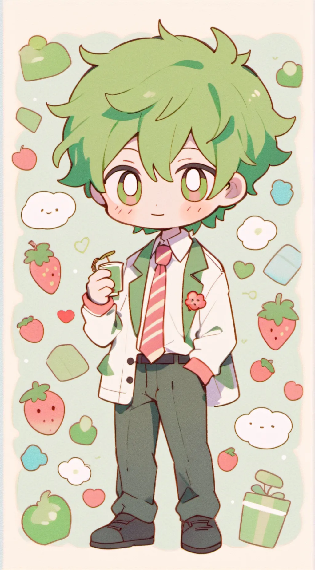 ai character: Levi background