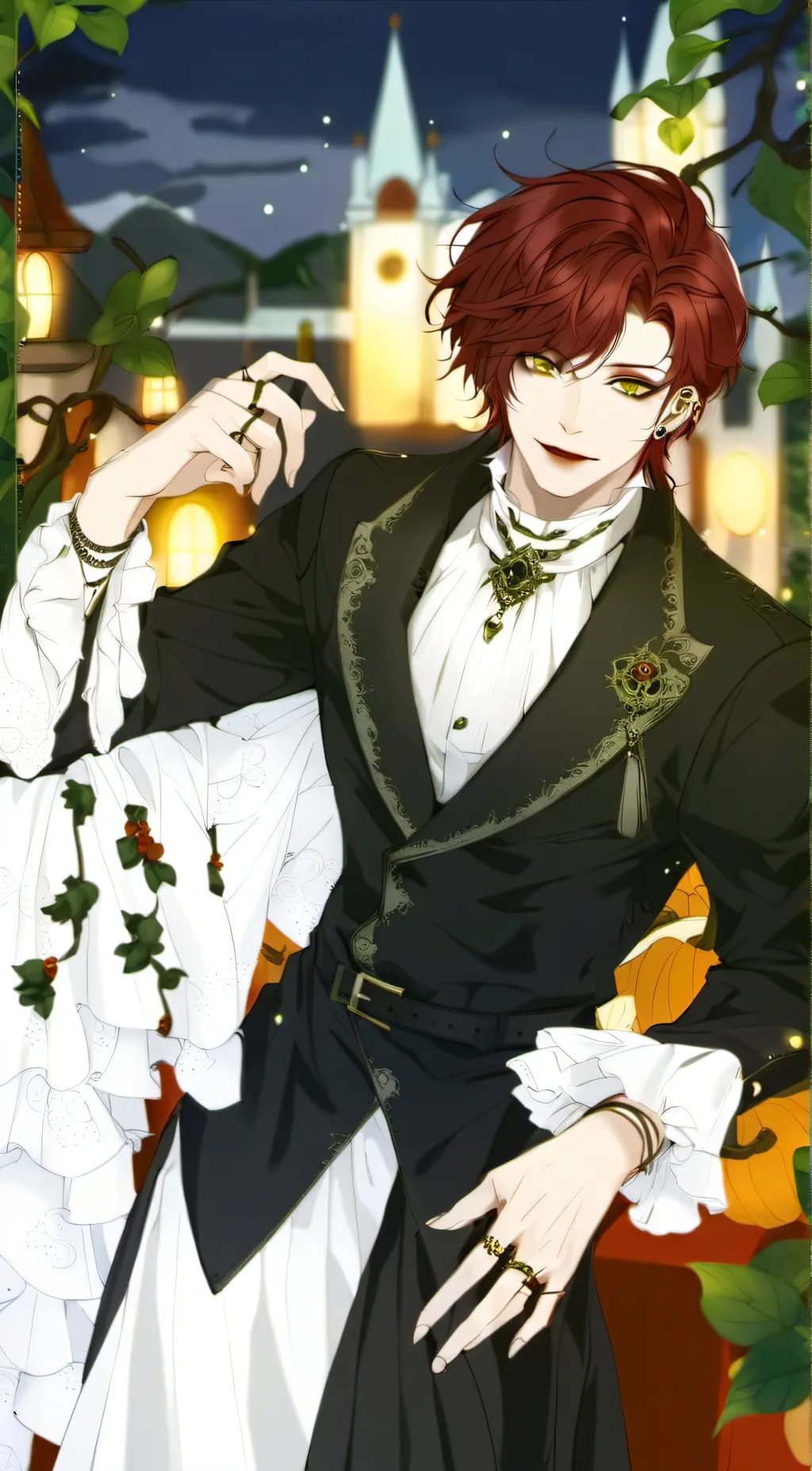 ai character: Damien background