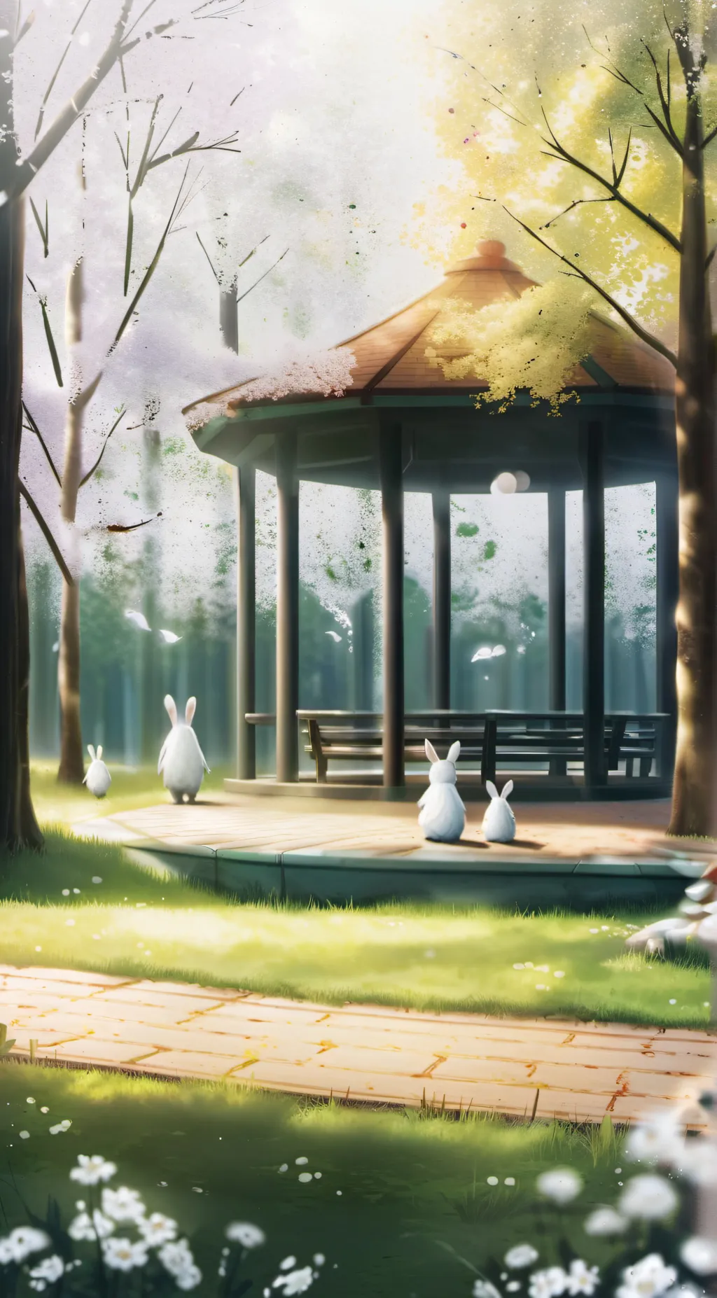 ai character: McDonald's L.O.V.  background