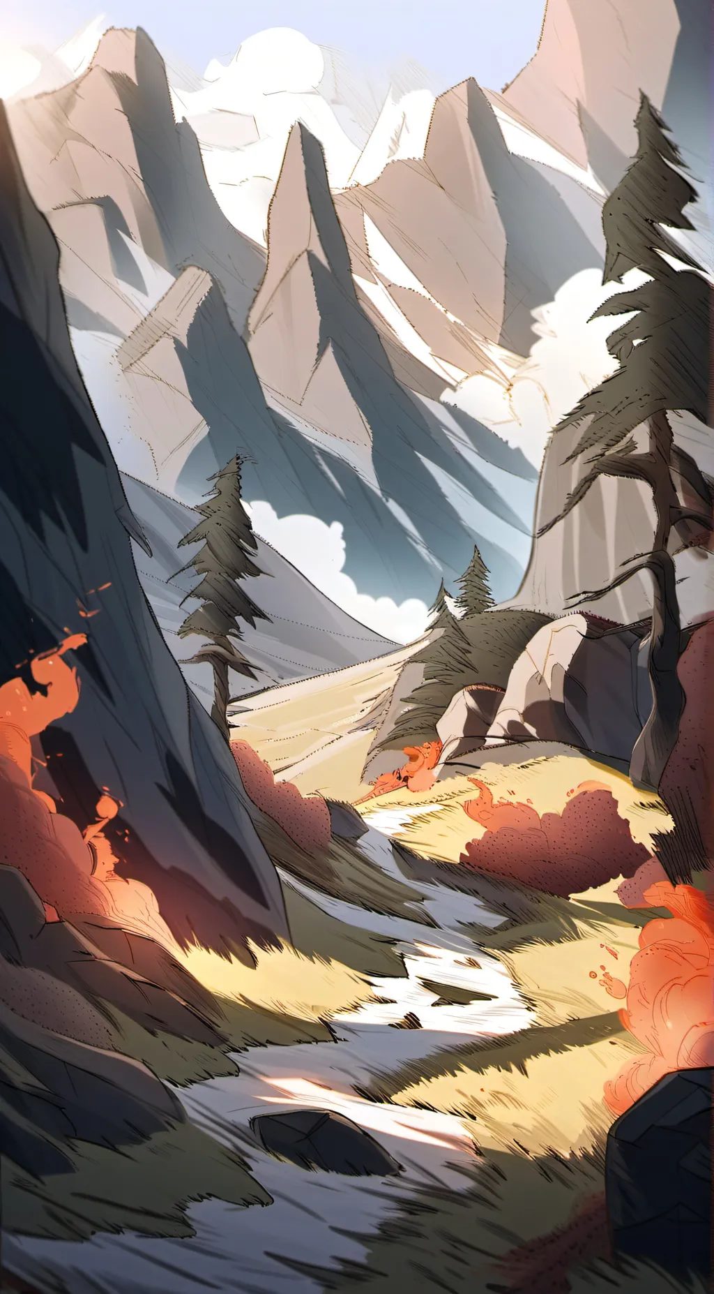 ai character: 1A new student background