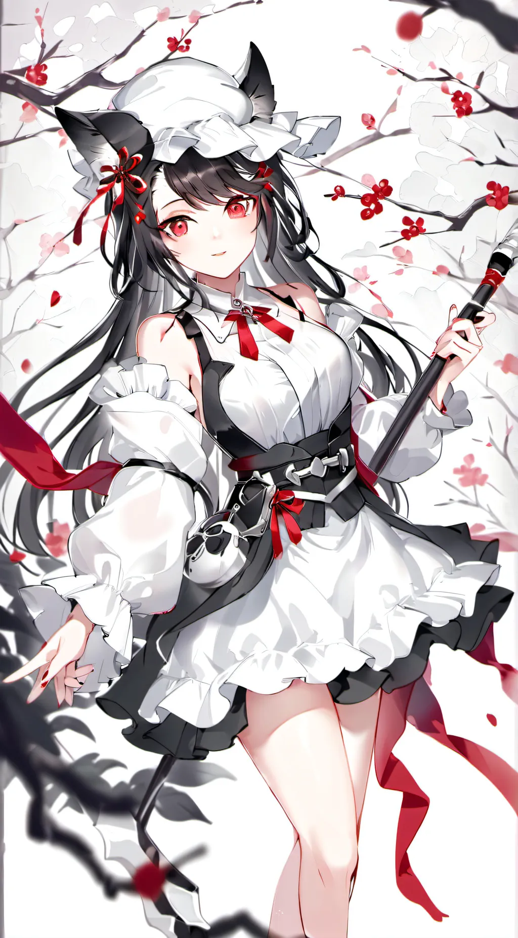 ai character: Nana  background