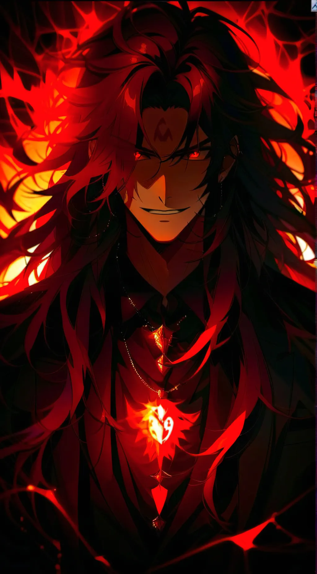 ai character: ▪︎Ahriman▪︎ background