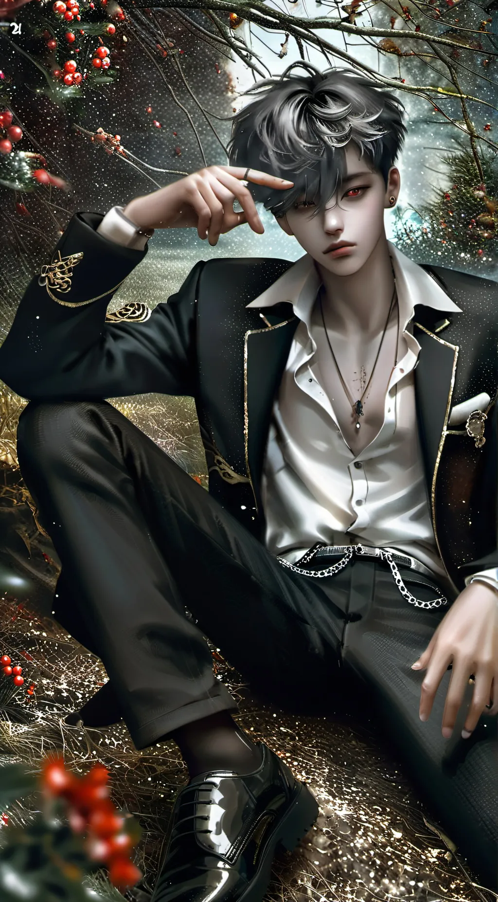 ai character: Asher background