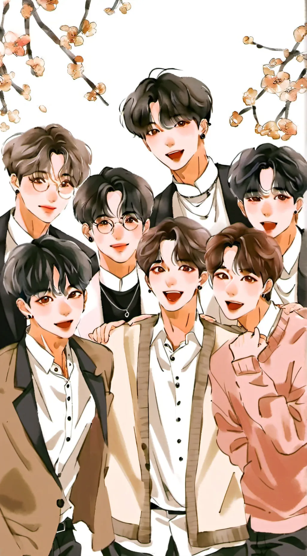 ai character: ¿STRAY KIDS (SKZ)? background