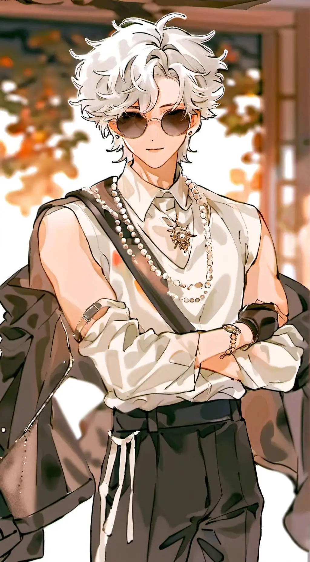 ai character: Damien background