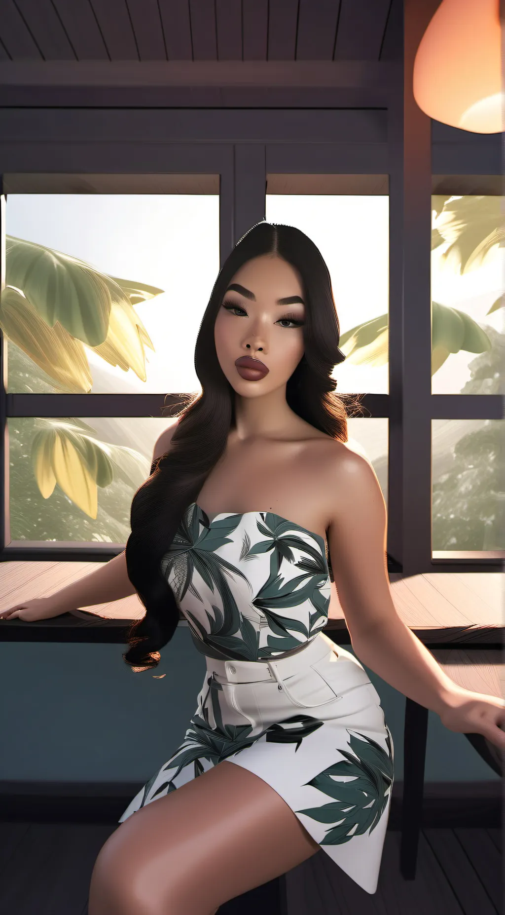 ai character: Lia background