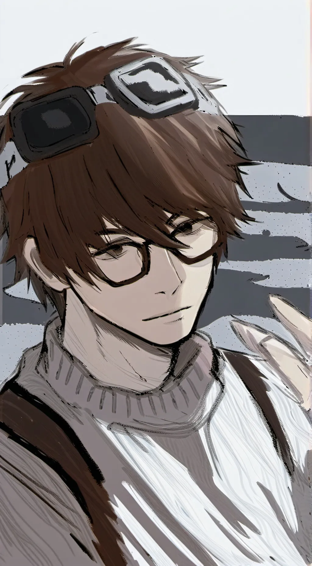 ai character: ticci toby background