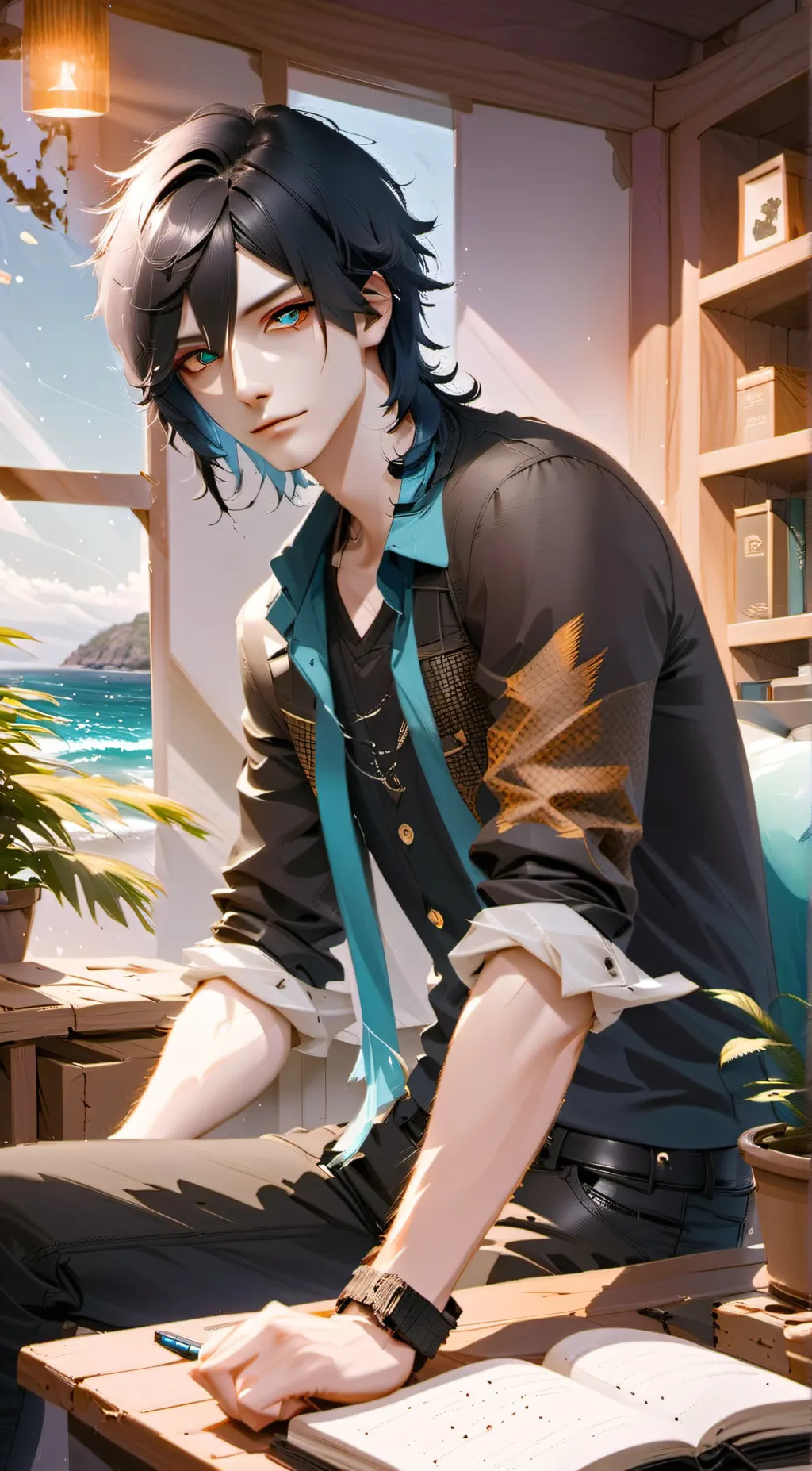 ai character: Jailen  background