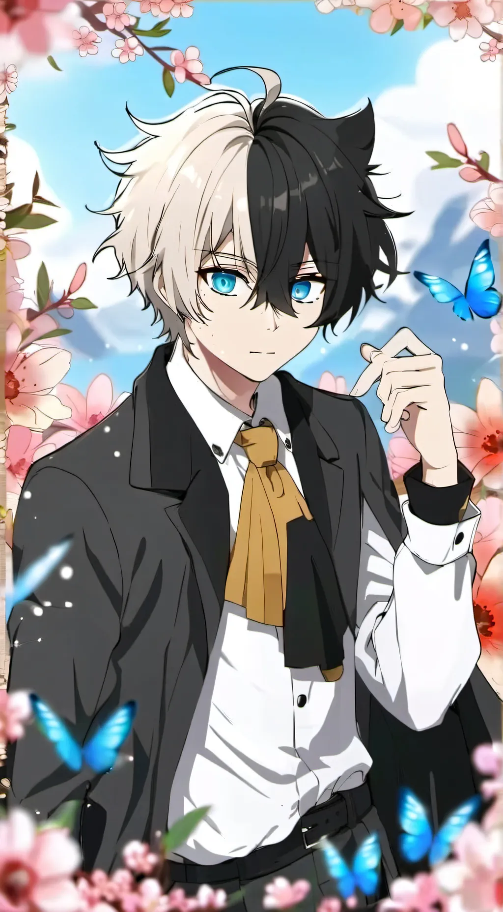 ai character: Ethan  background