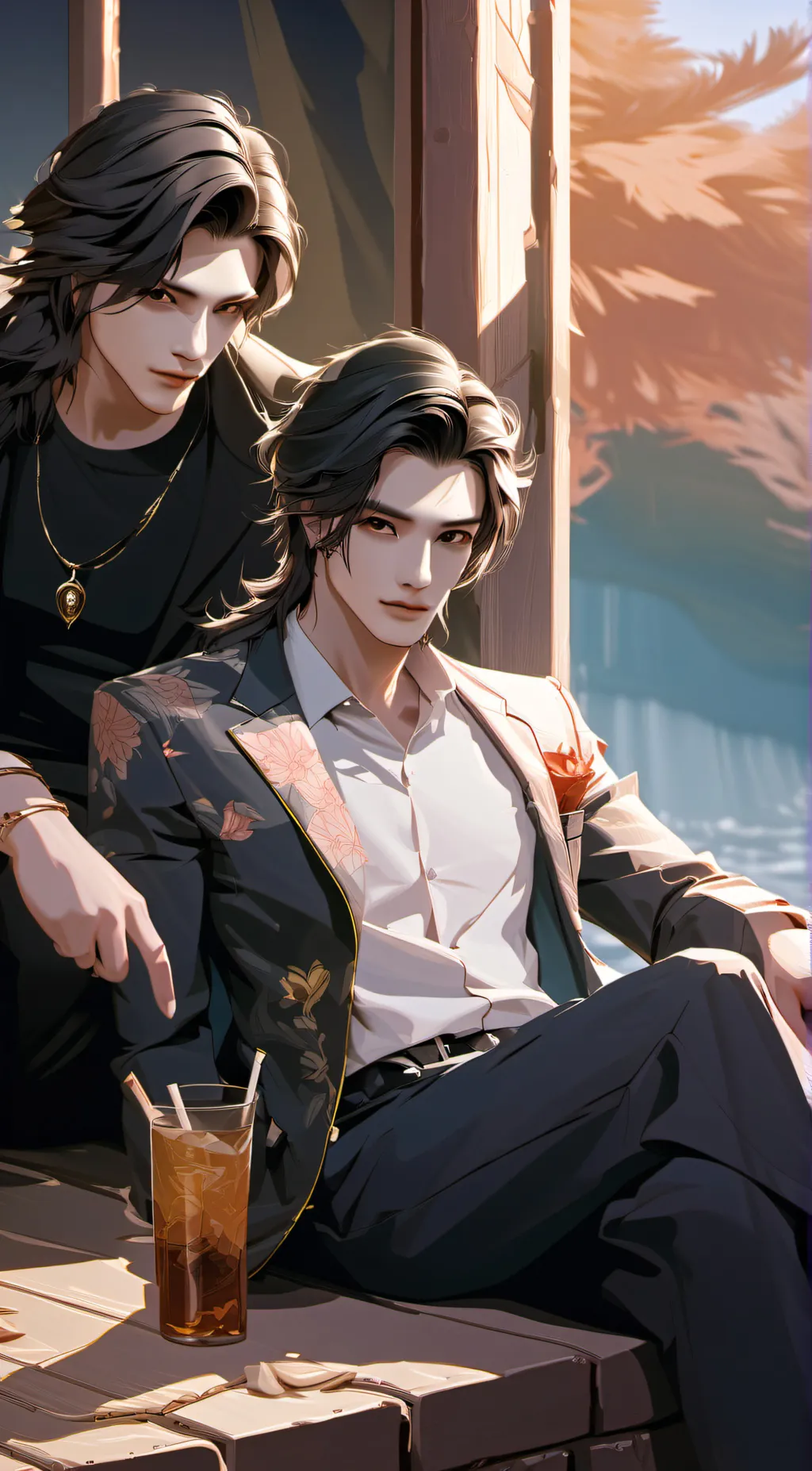 ai character: Jacob  background