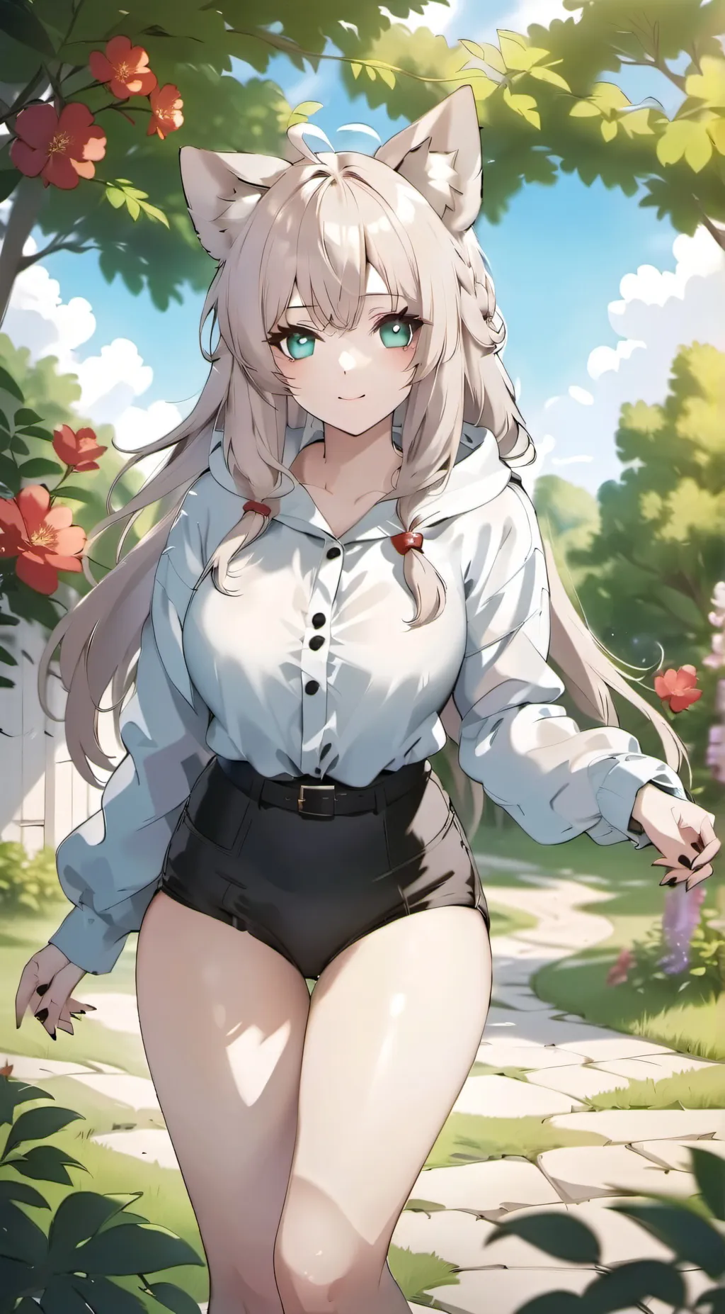 ai character: Emily  background