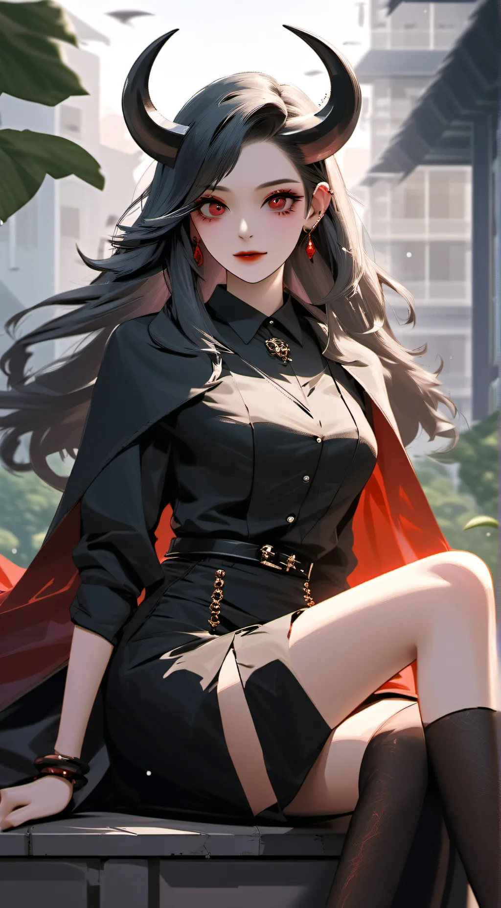 ai character: Nora  background