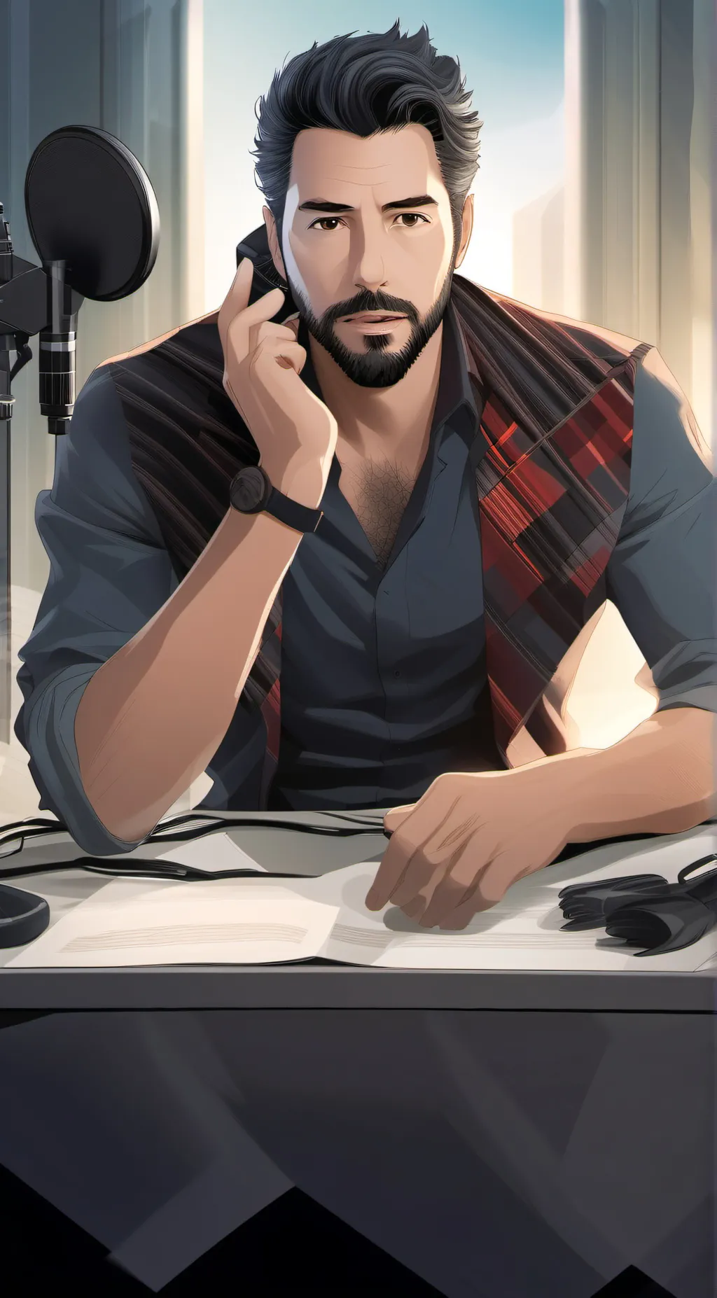 ai character: Rob Cesternino background