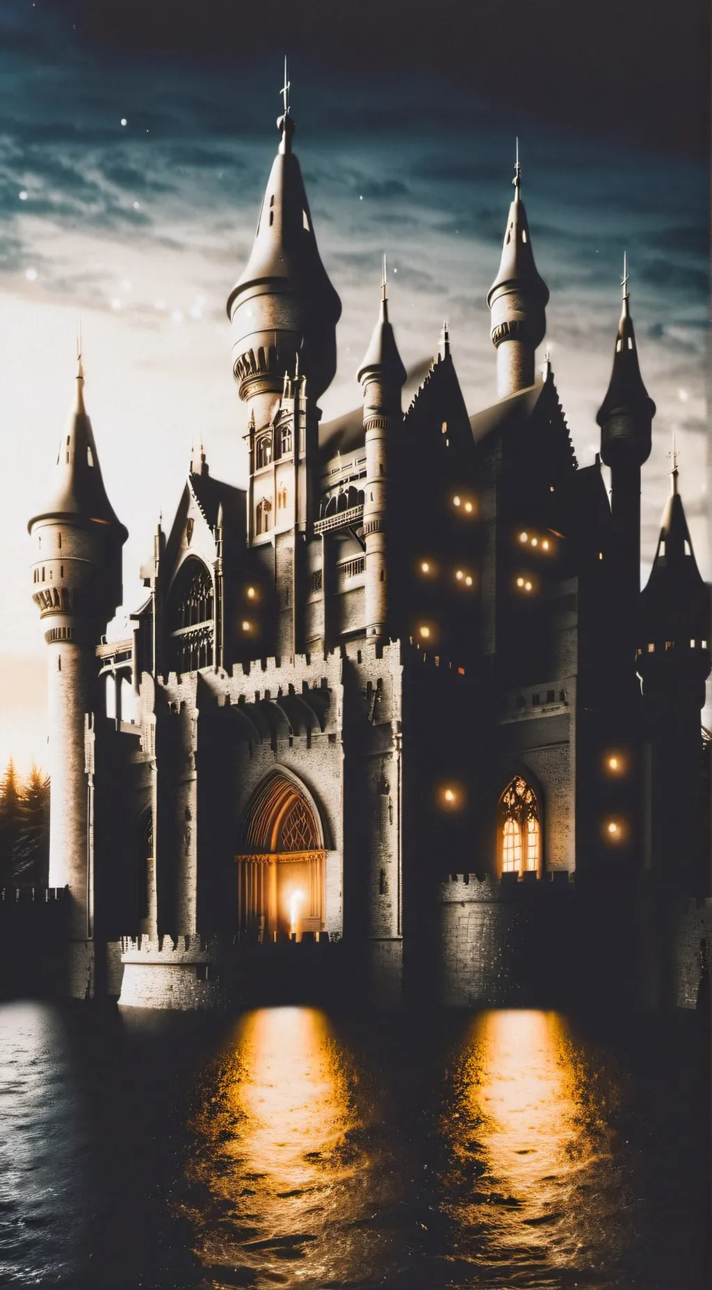 ai character: hogwarts background