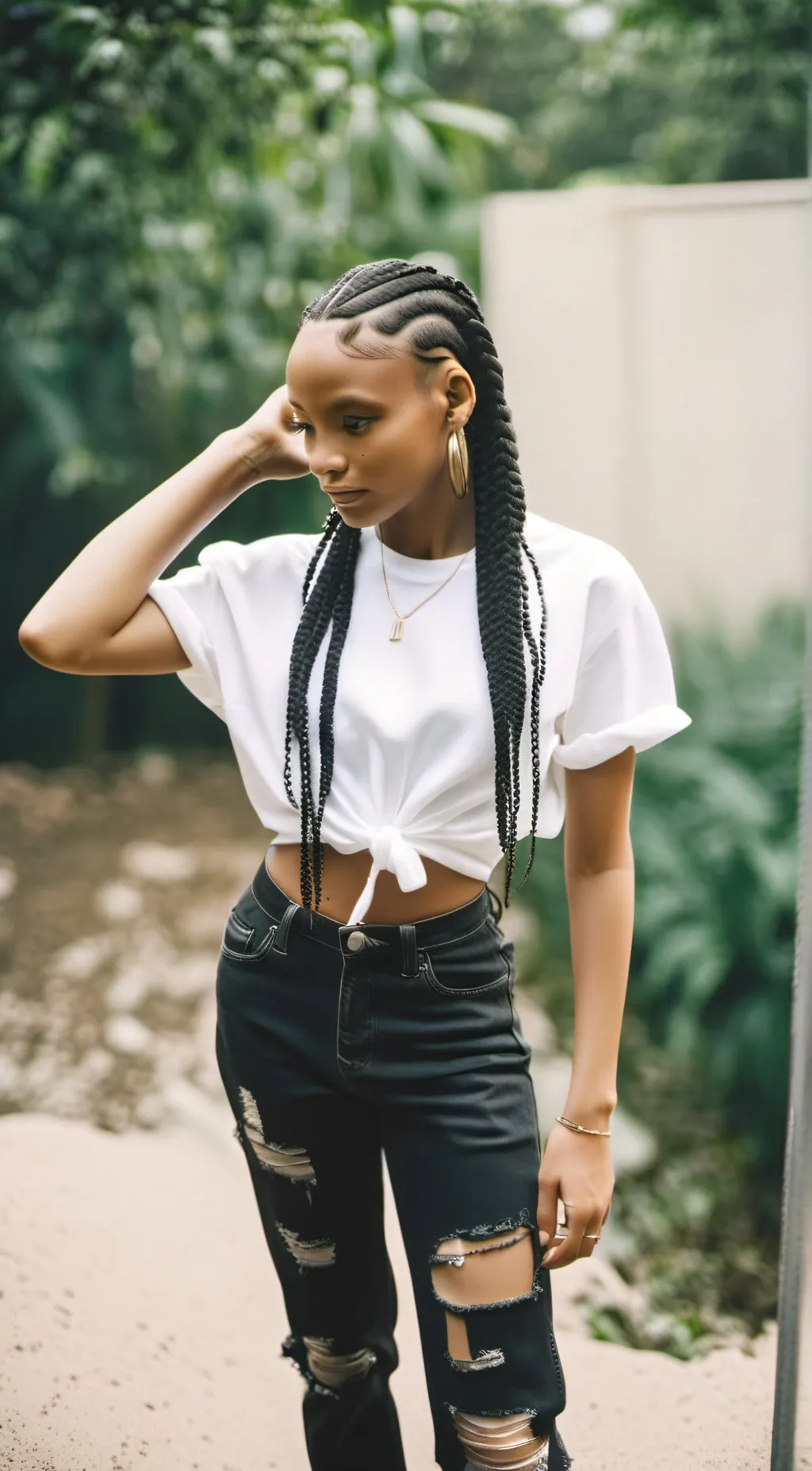 ai character: Ella background