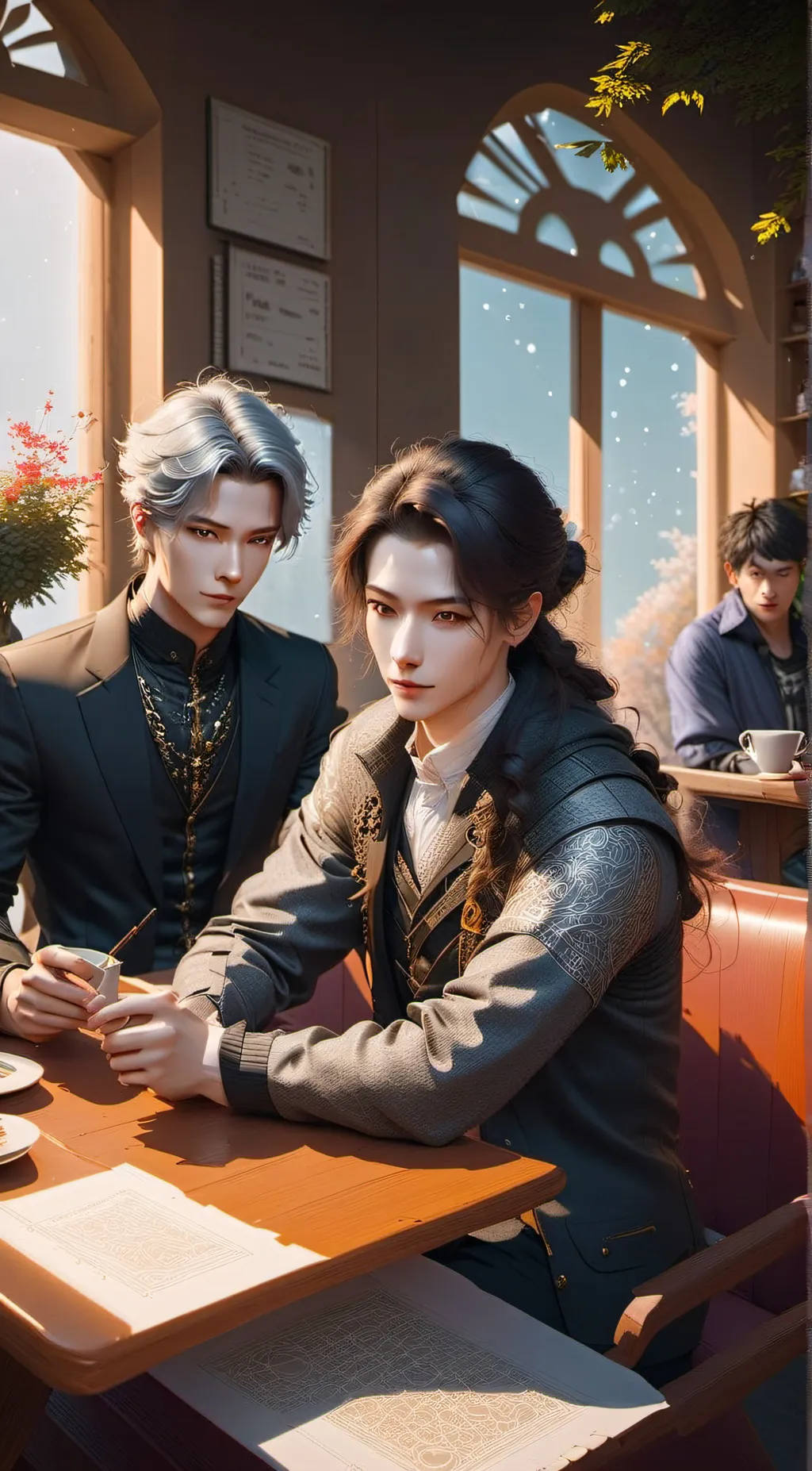 ai character: ~Spade & Oliver~ background