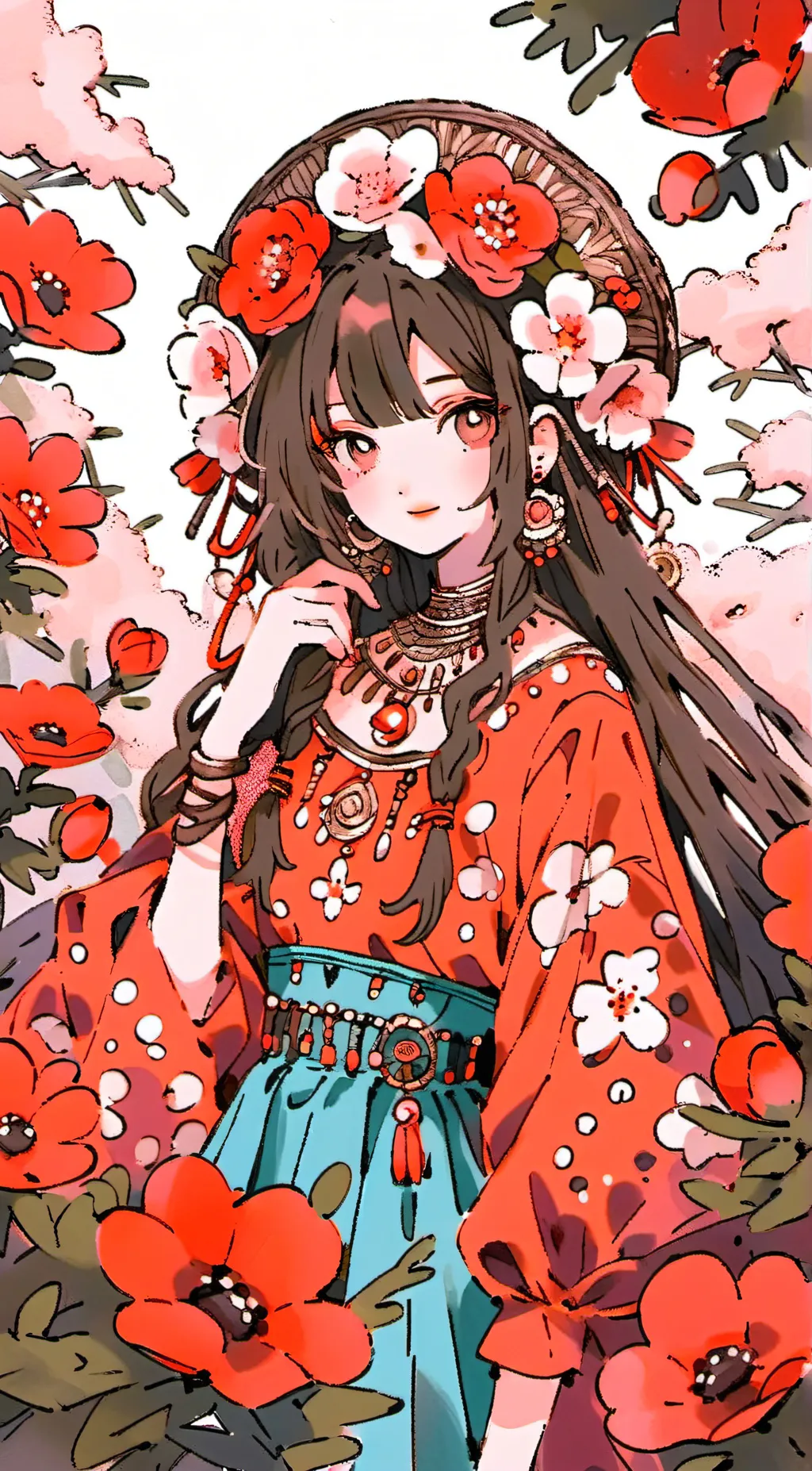 ai character: emma background