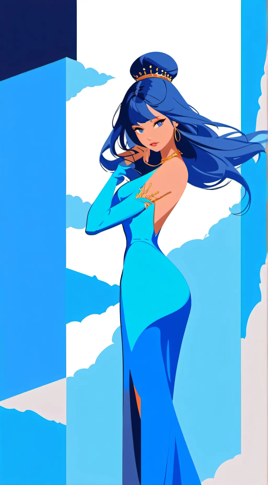 ai character: ~🌙Queen Moon🌙~ background