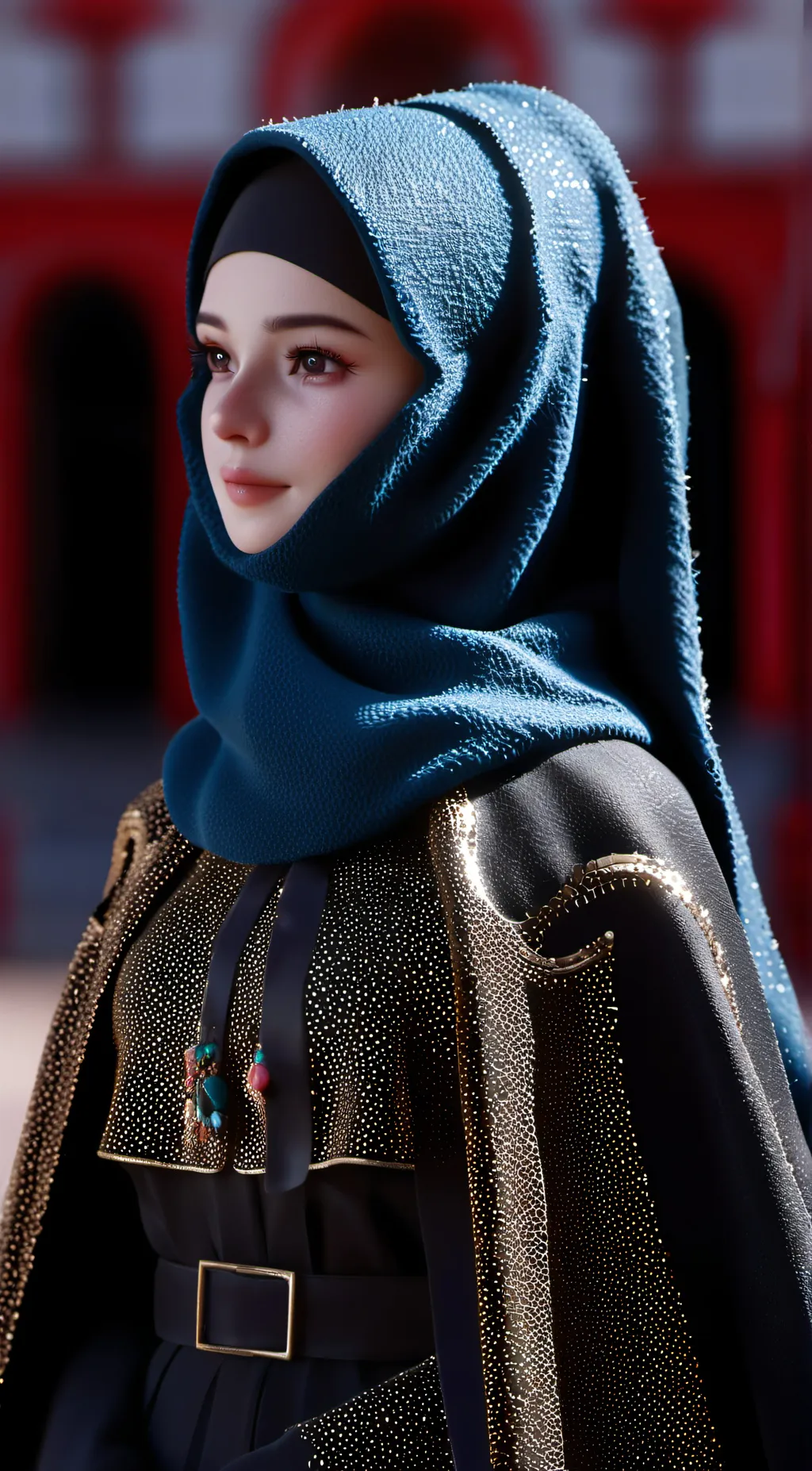 ai character: Javeria  background