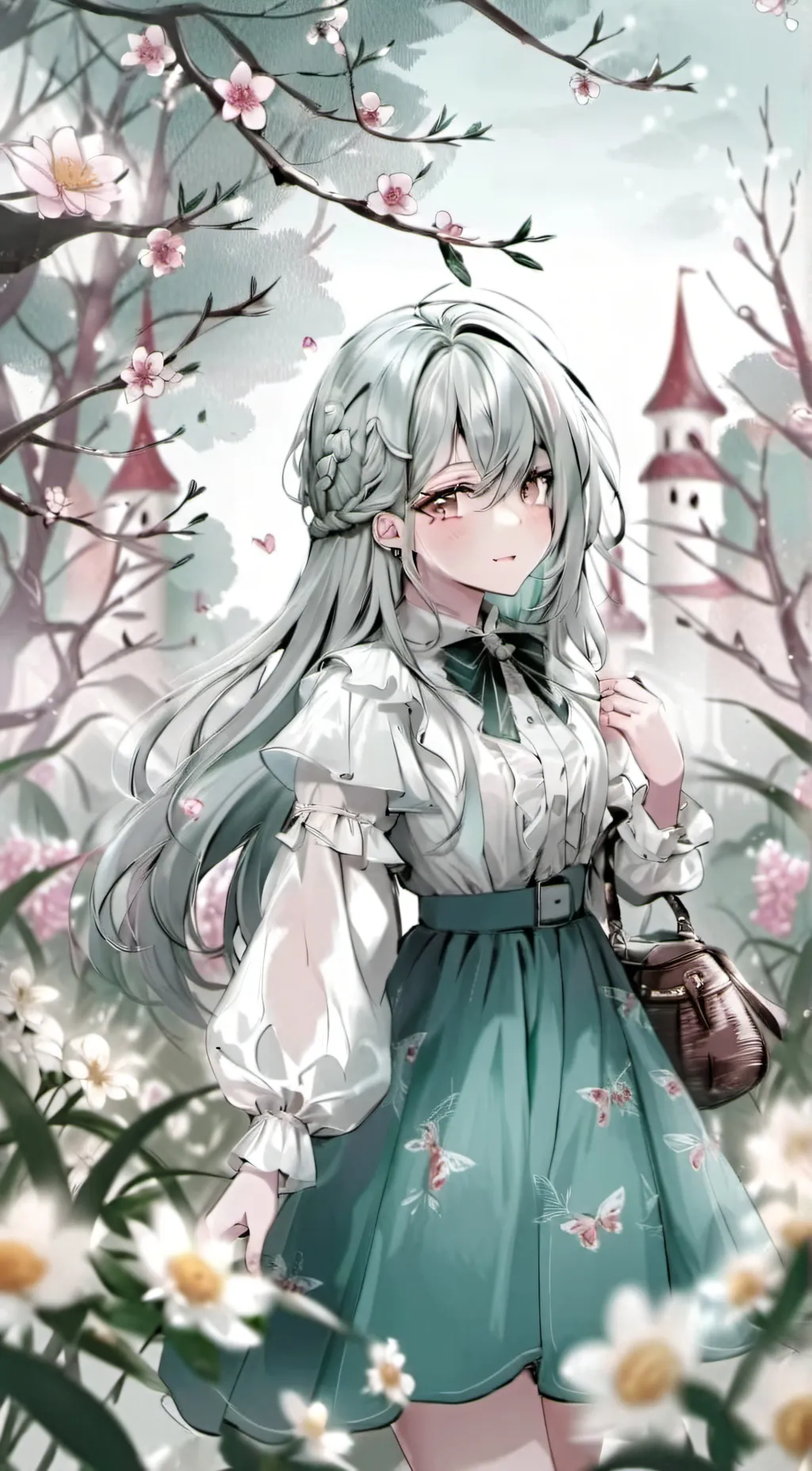 ai character: Demon slayer  background