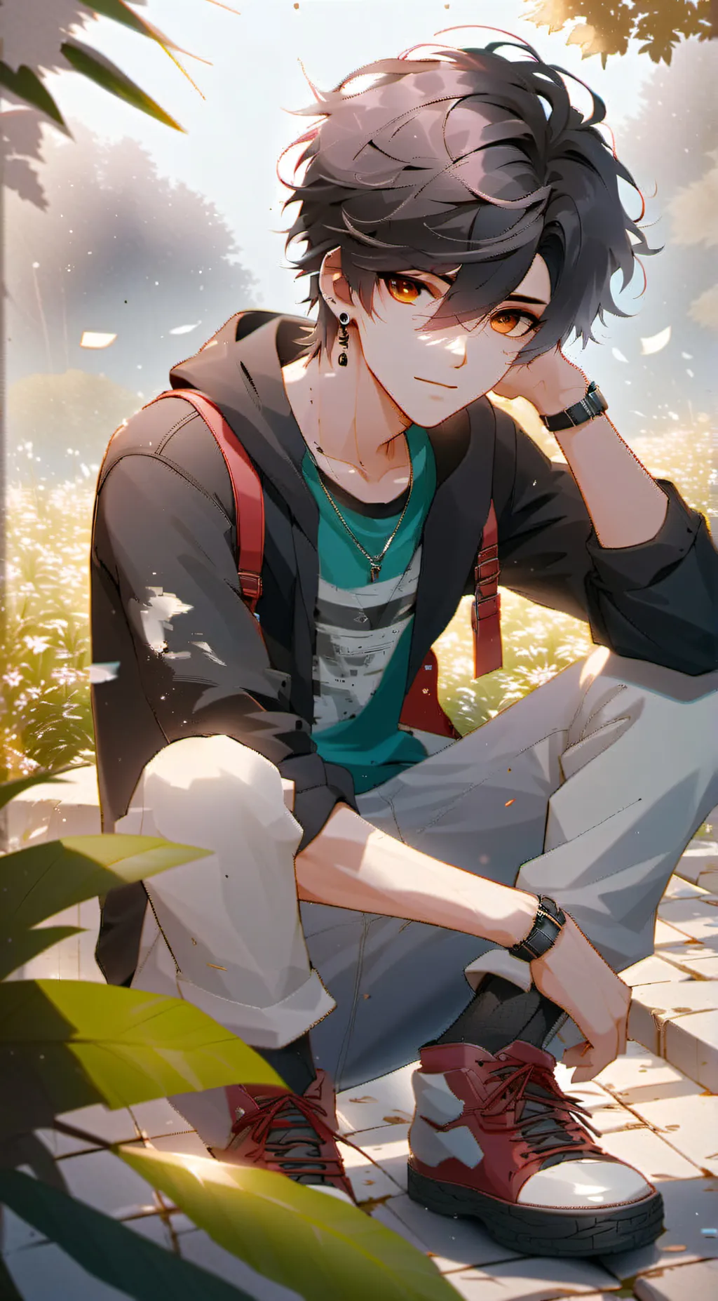 ai character: Jade background