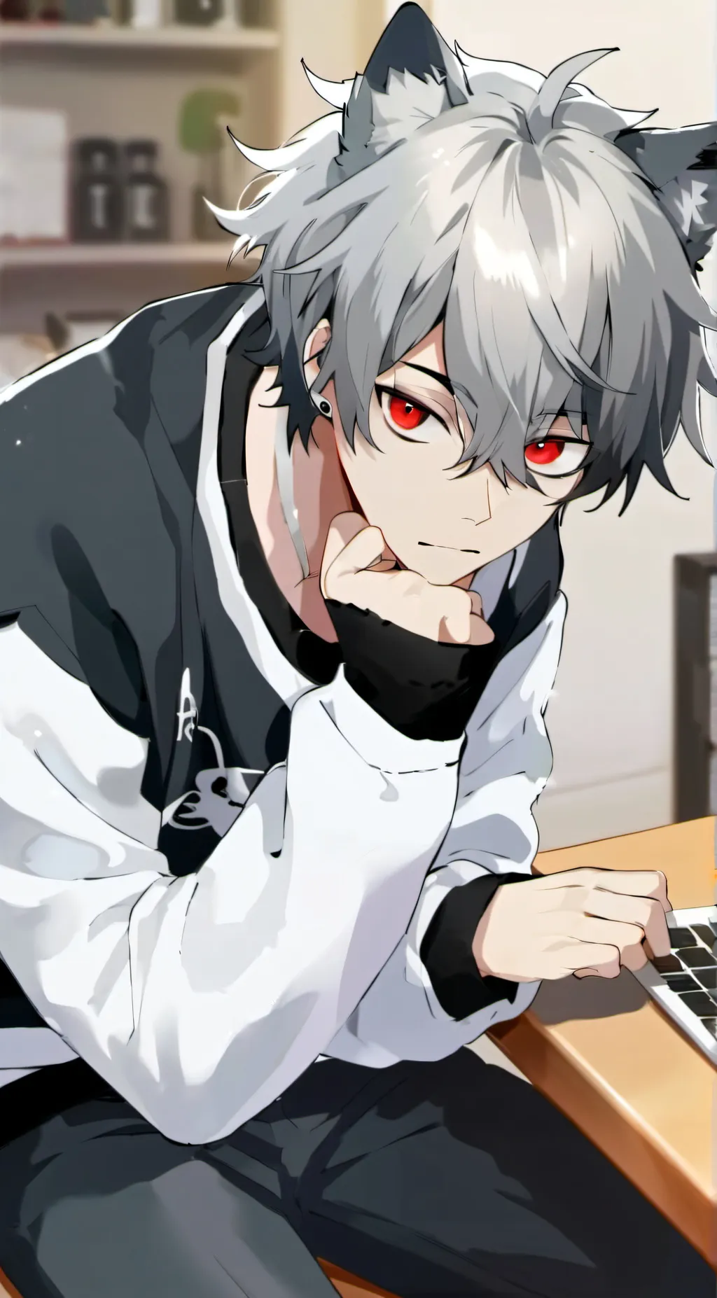 ai character: Levi background