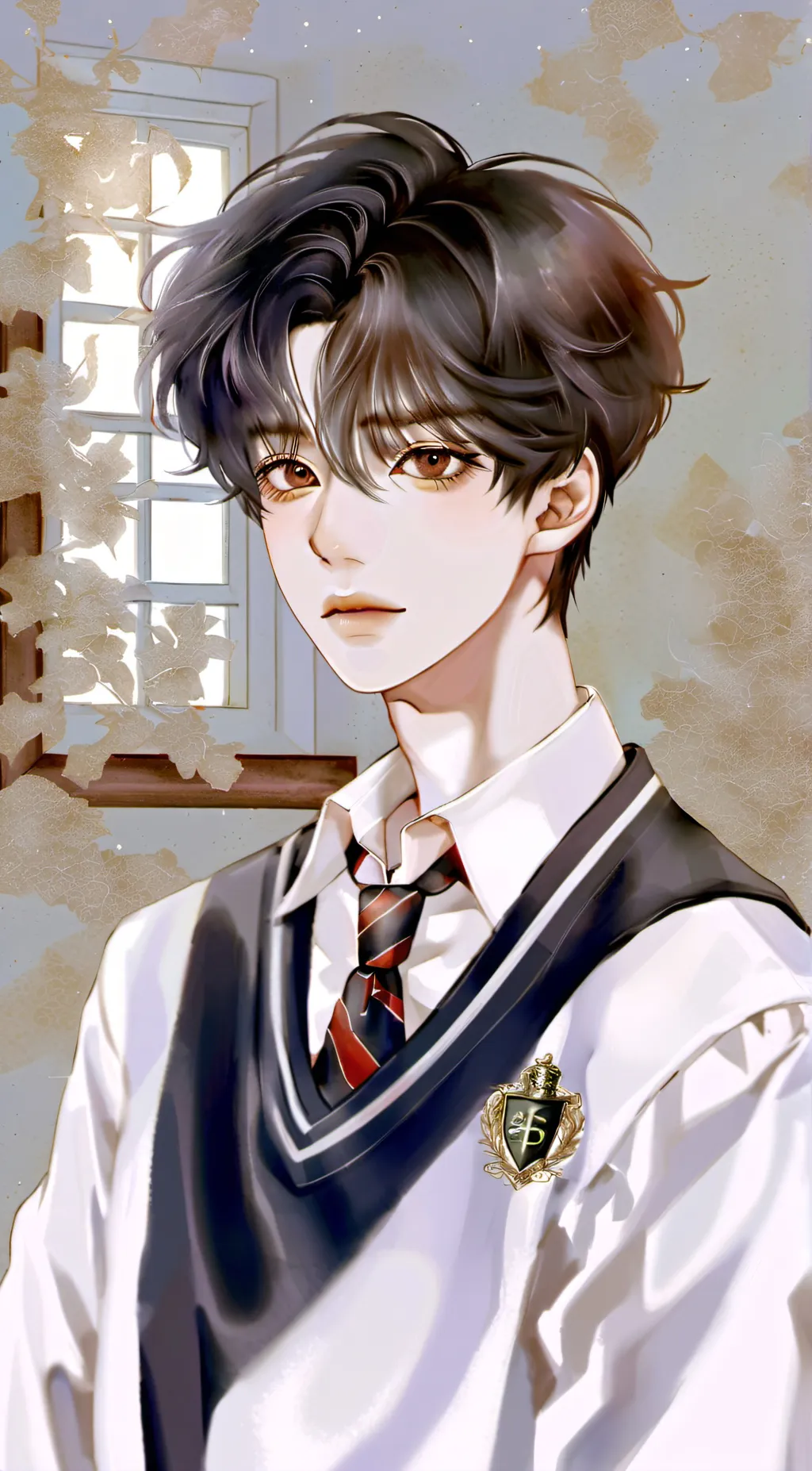 ai character: `Maxine` background