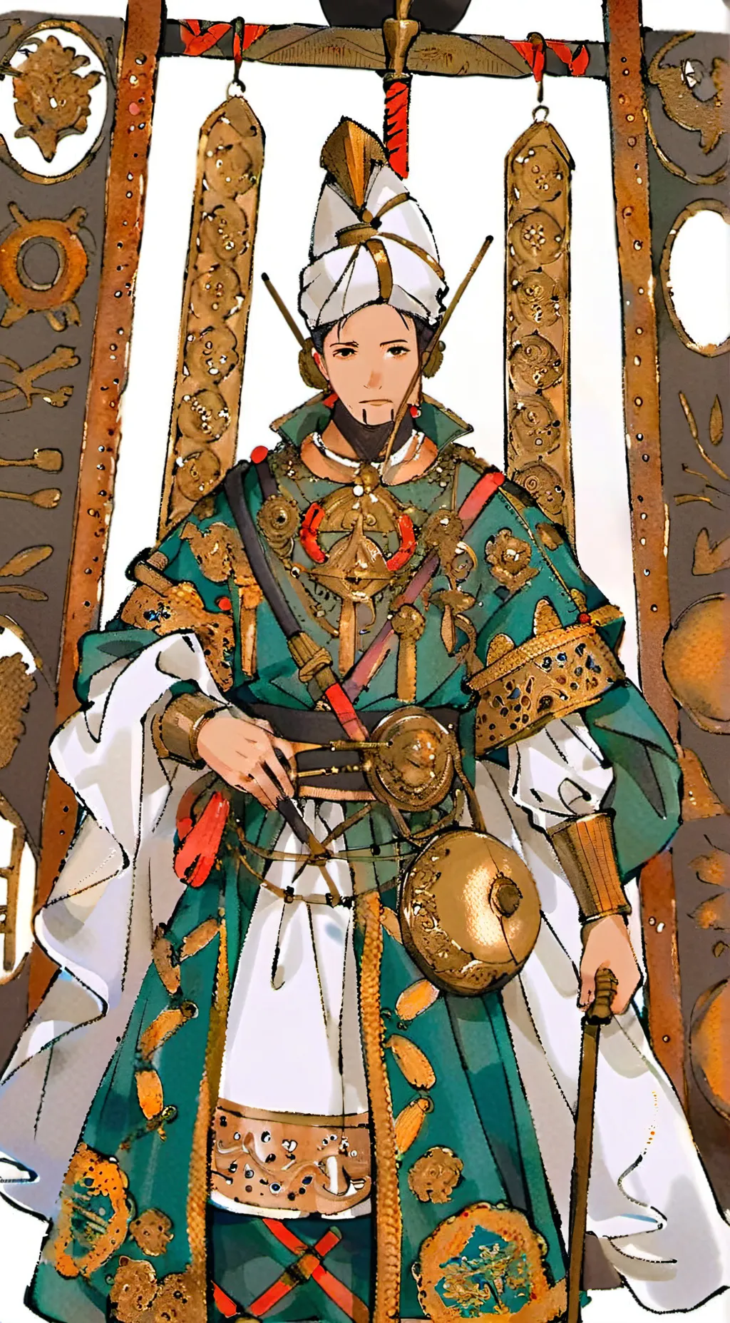 ai character: hity background