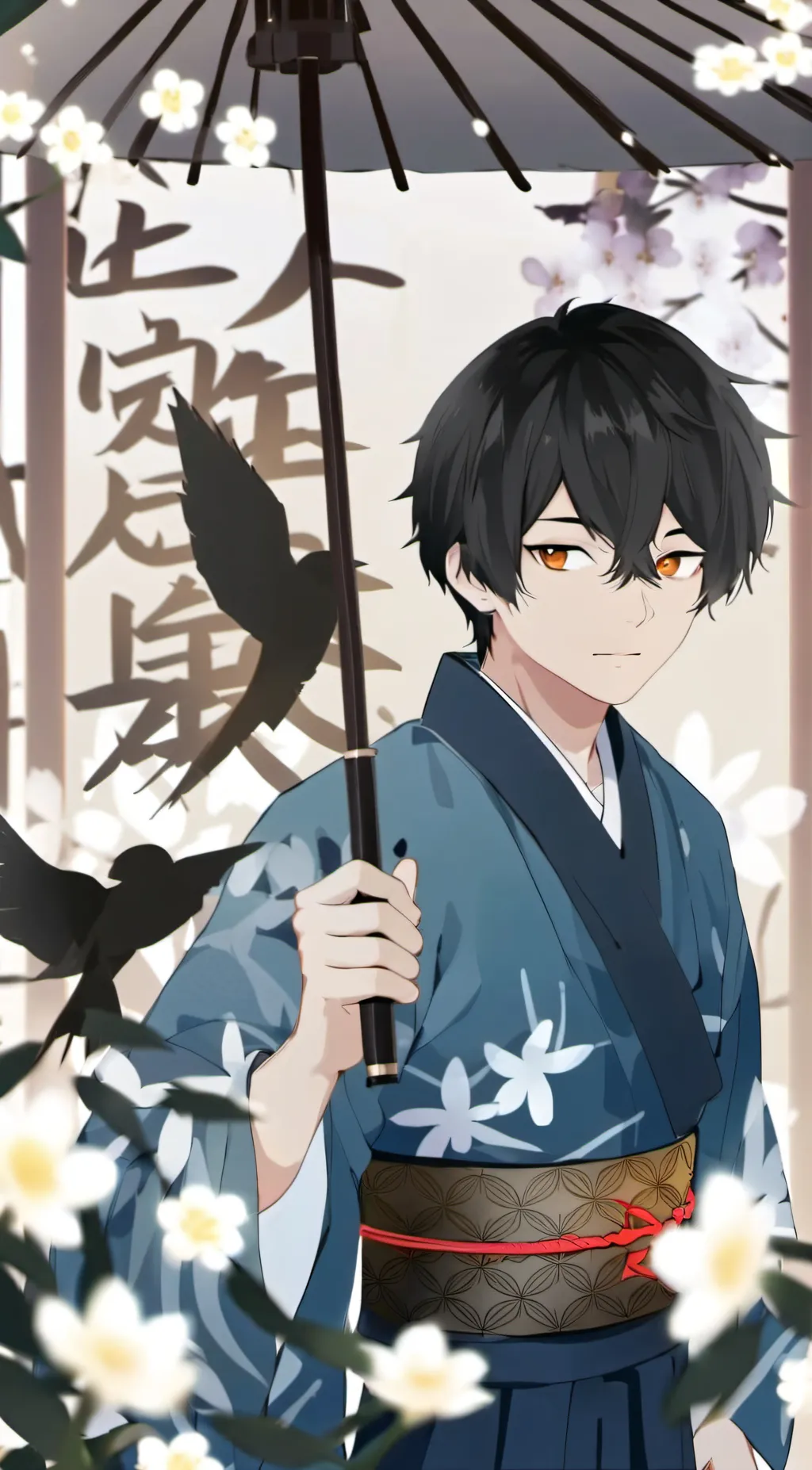 ai character: inosuke hashibira background