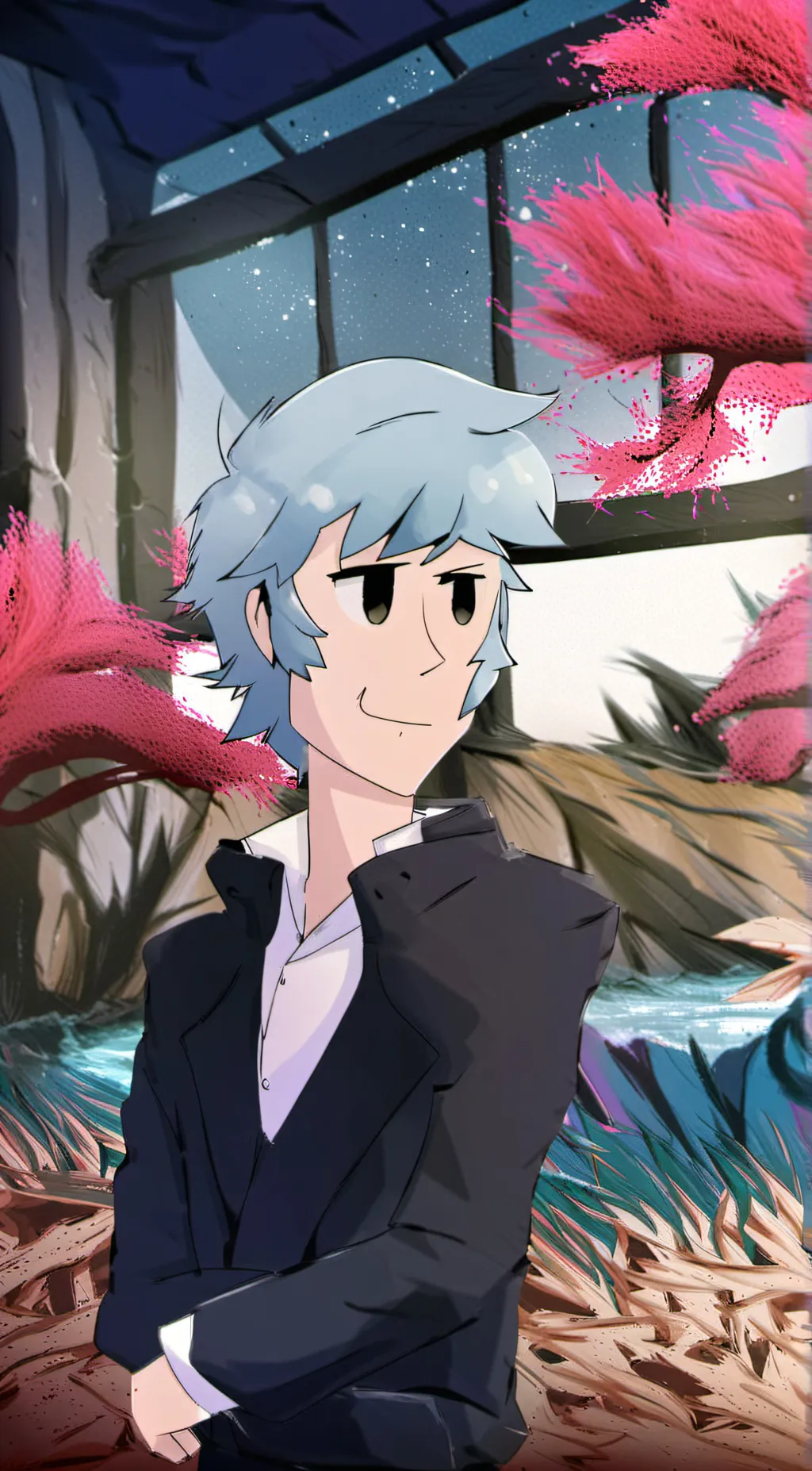 ai character: ~Father heart~ background