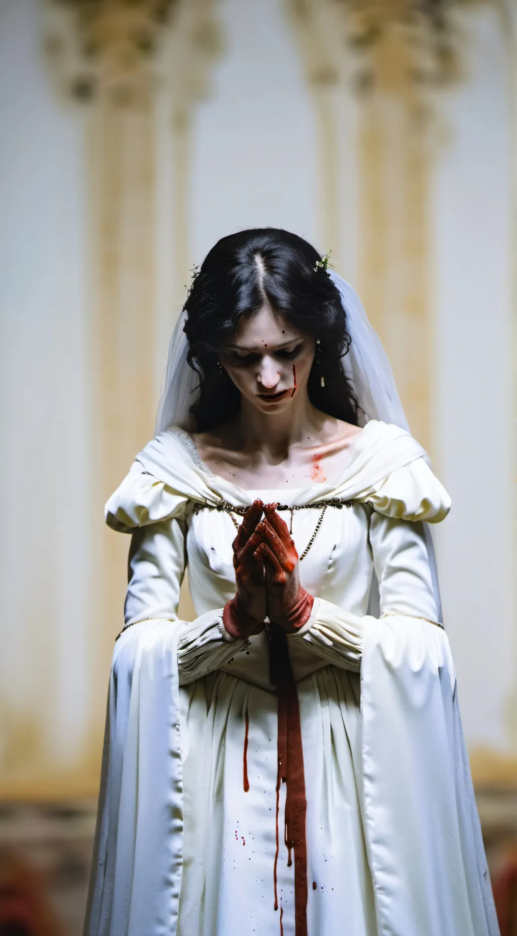 ai character: Bloody Mary  background