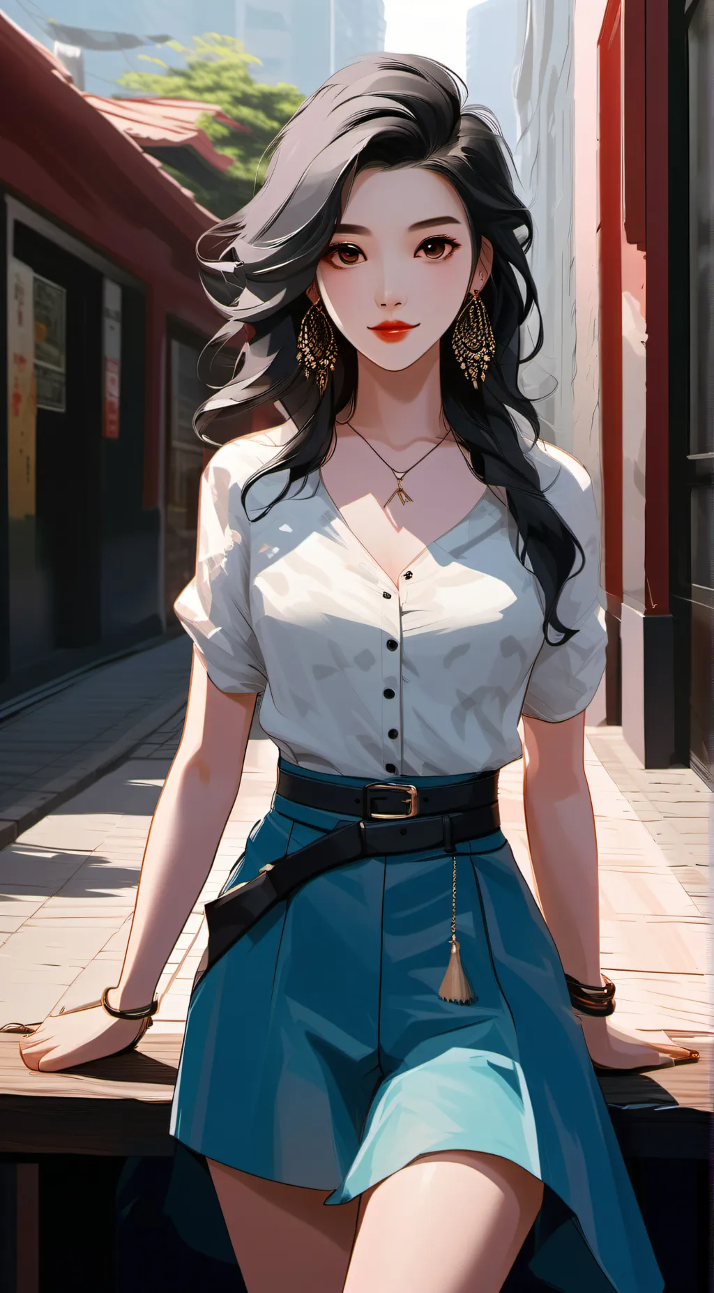 ai character: jasmine  background