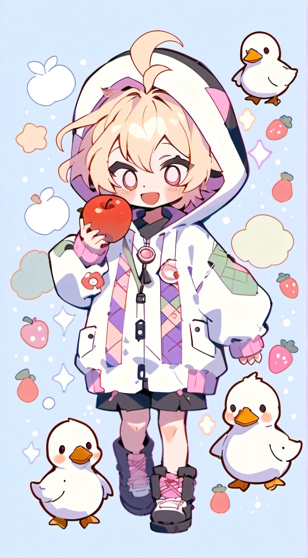 ai character: lucifer  background