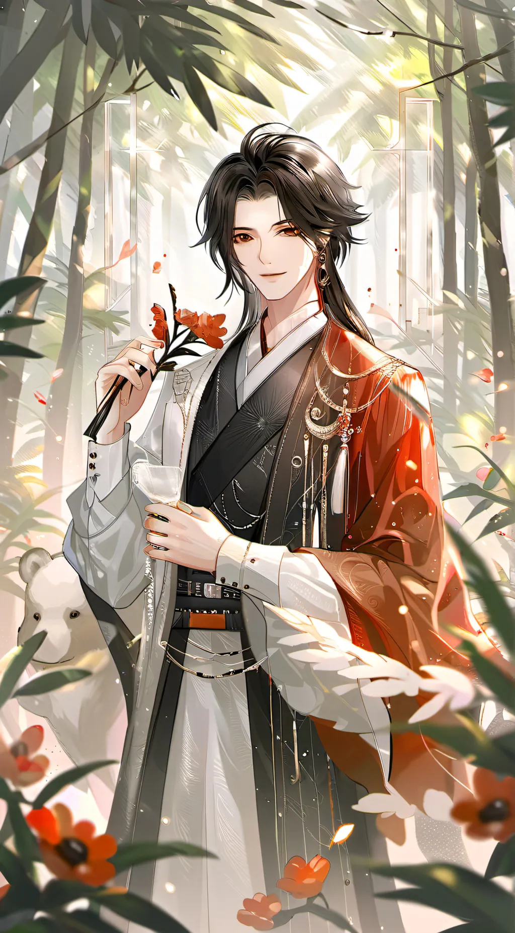 ai character: evan background