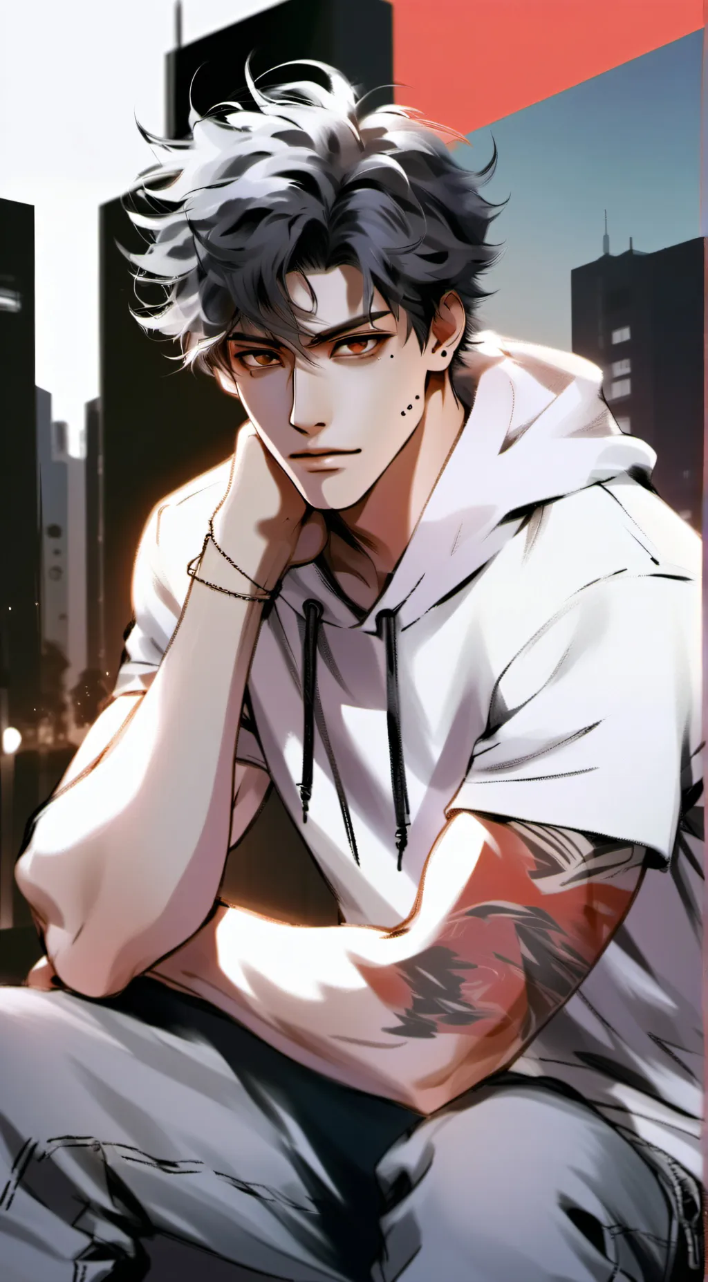 ai character: Peter background