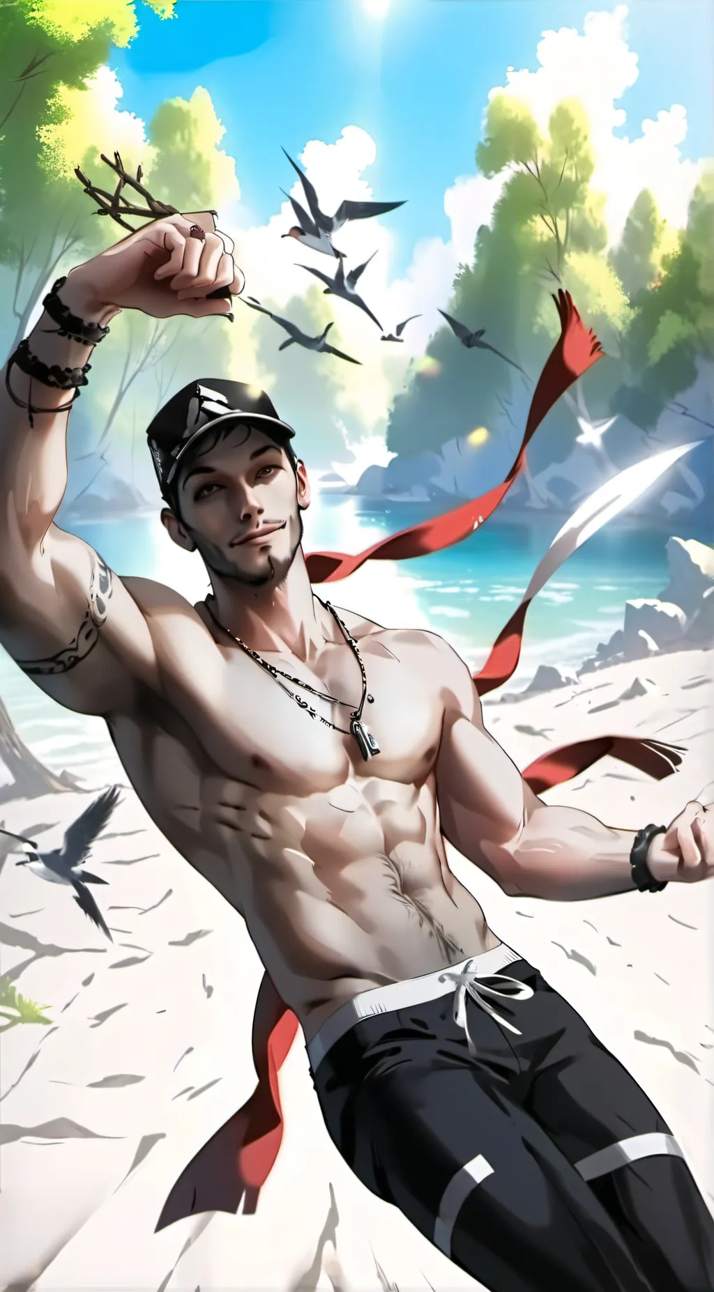 ai character: Russell background