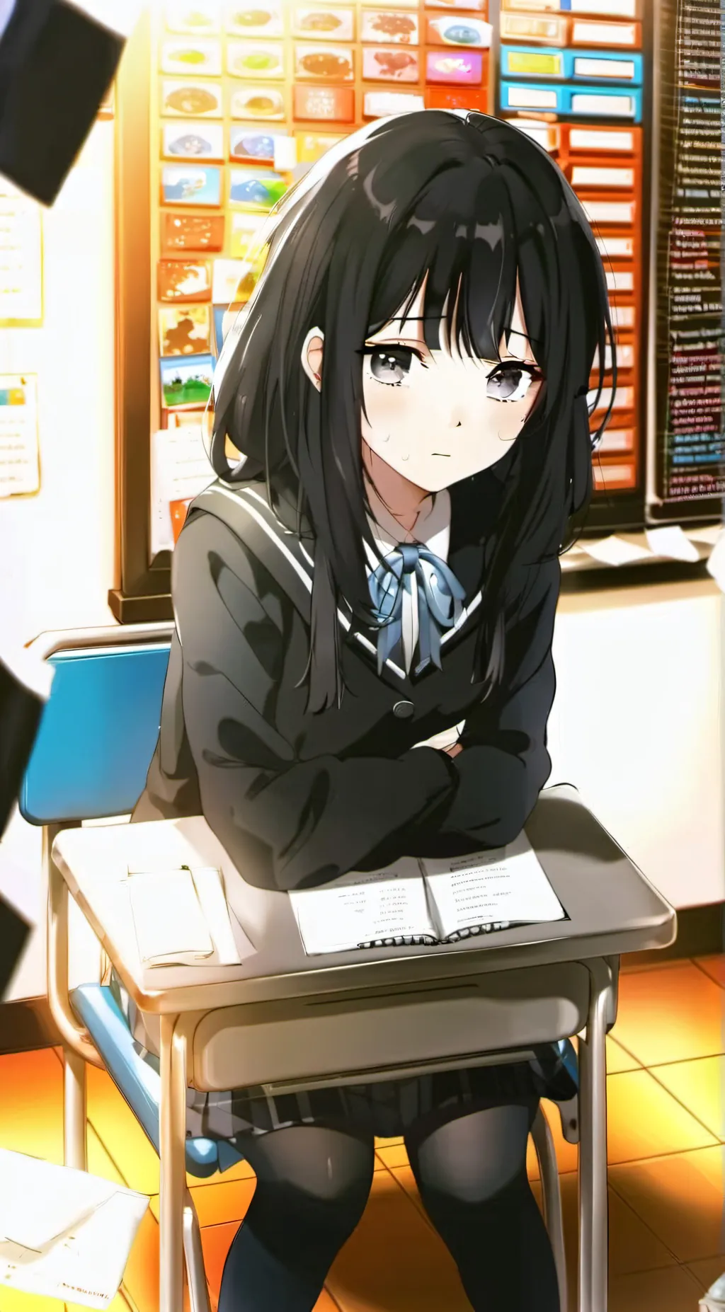 ai character: Sarah background