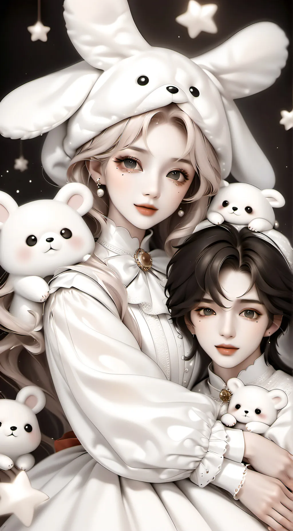 ai character: ♨️ D A M O N♨️ background