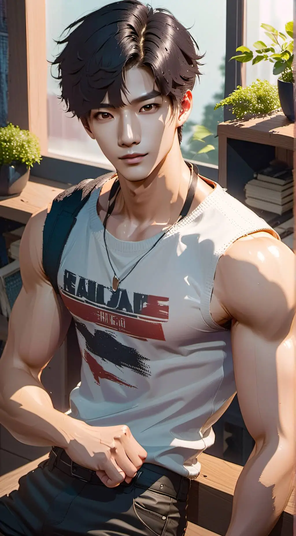 ai character: Harry background