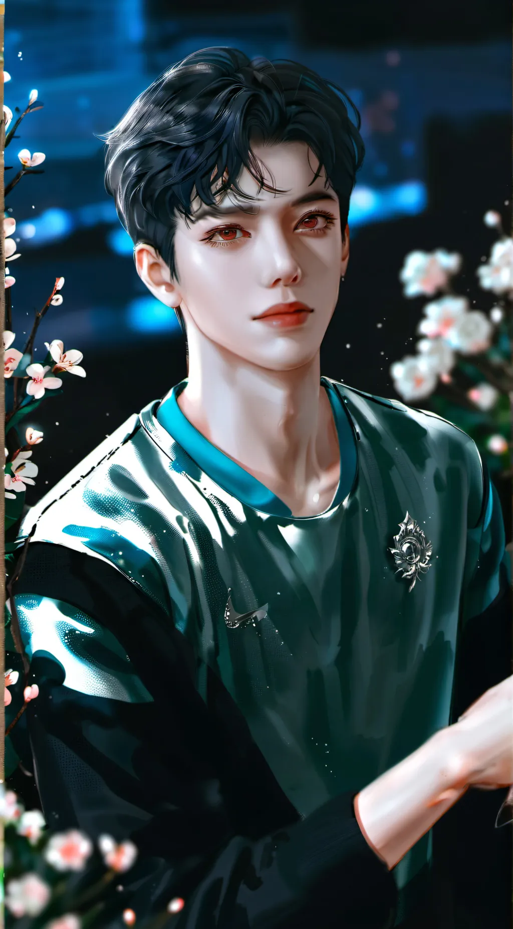 ai character: Nate𓆩♡𓆪‍ background