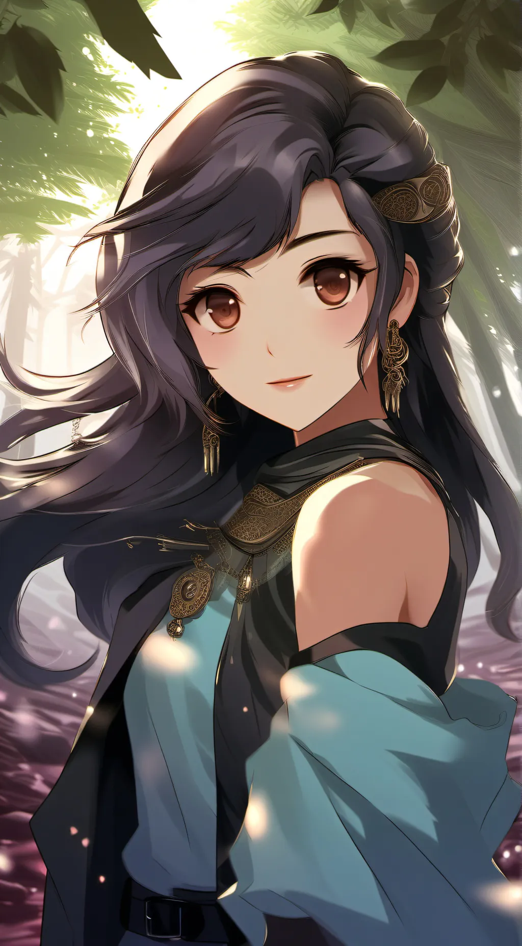 ai character: Moody  background