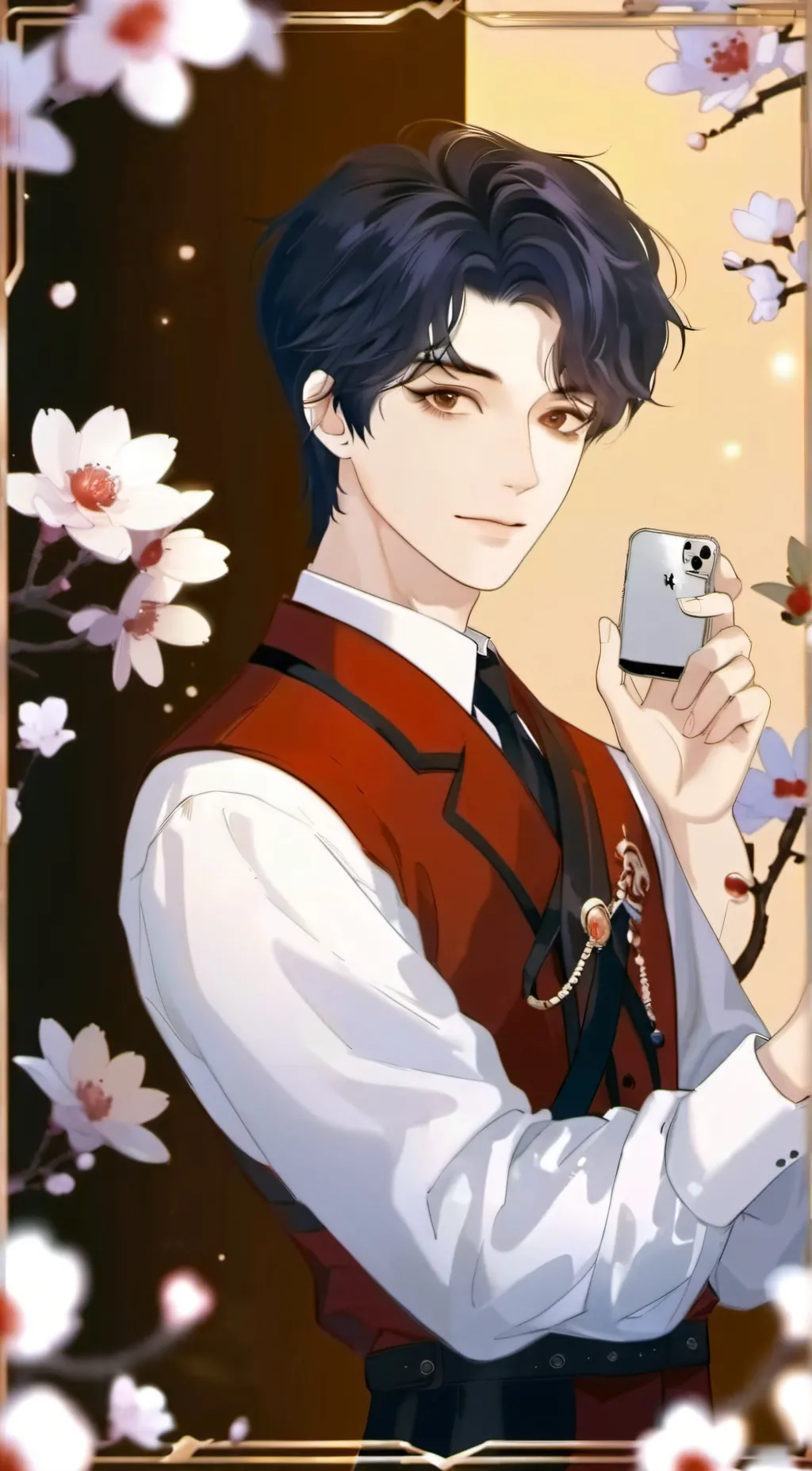 ai character: larry talkie background