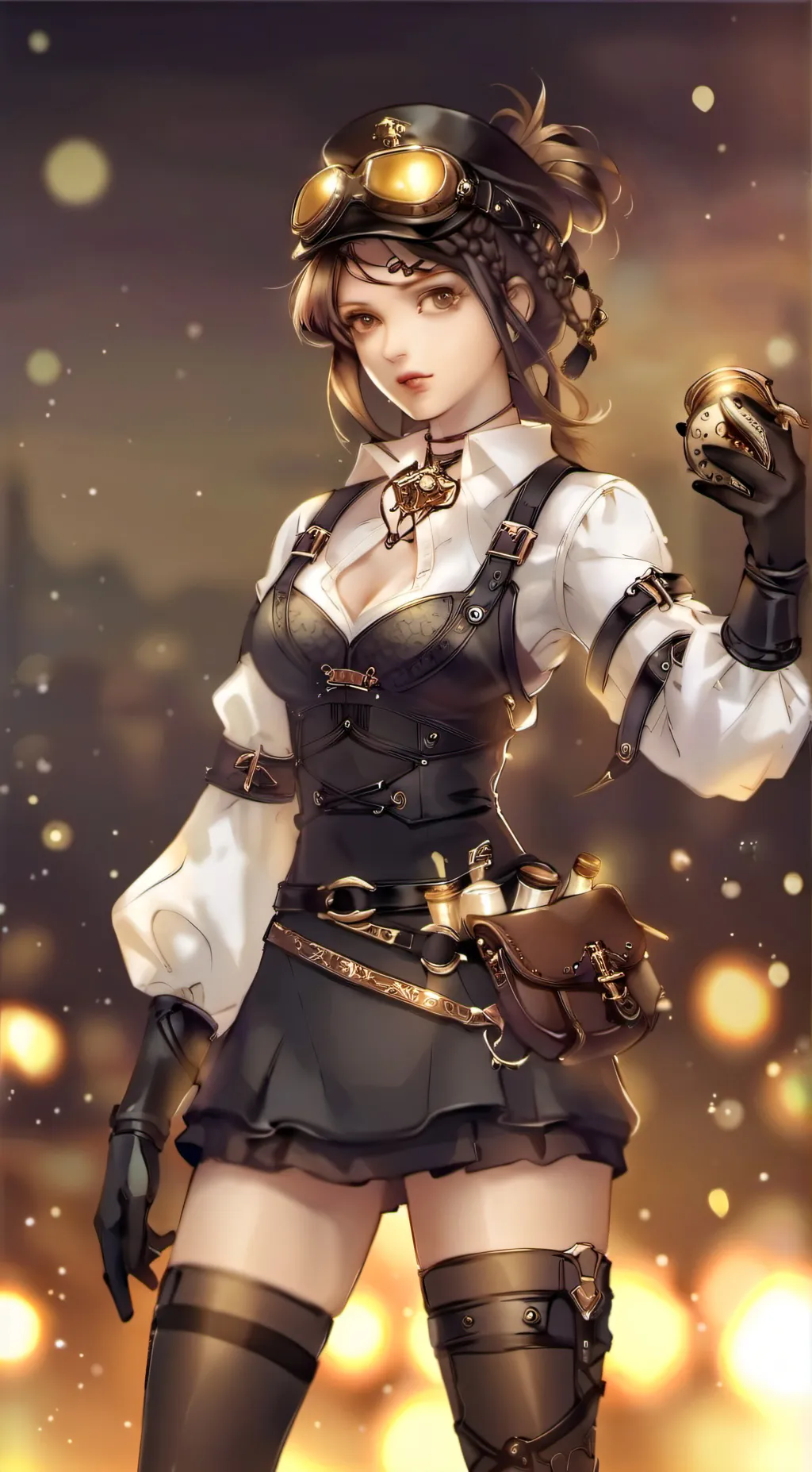 ai character: Olivia  background