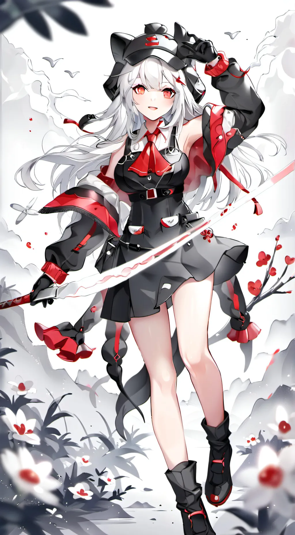 ai character: vaylee  background